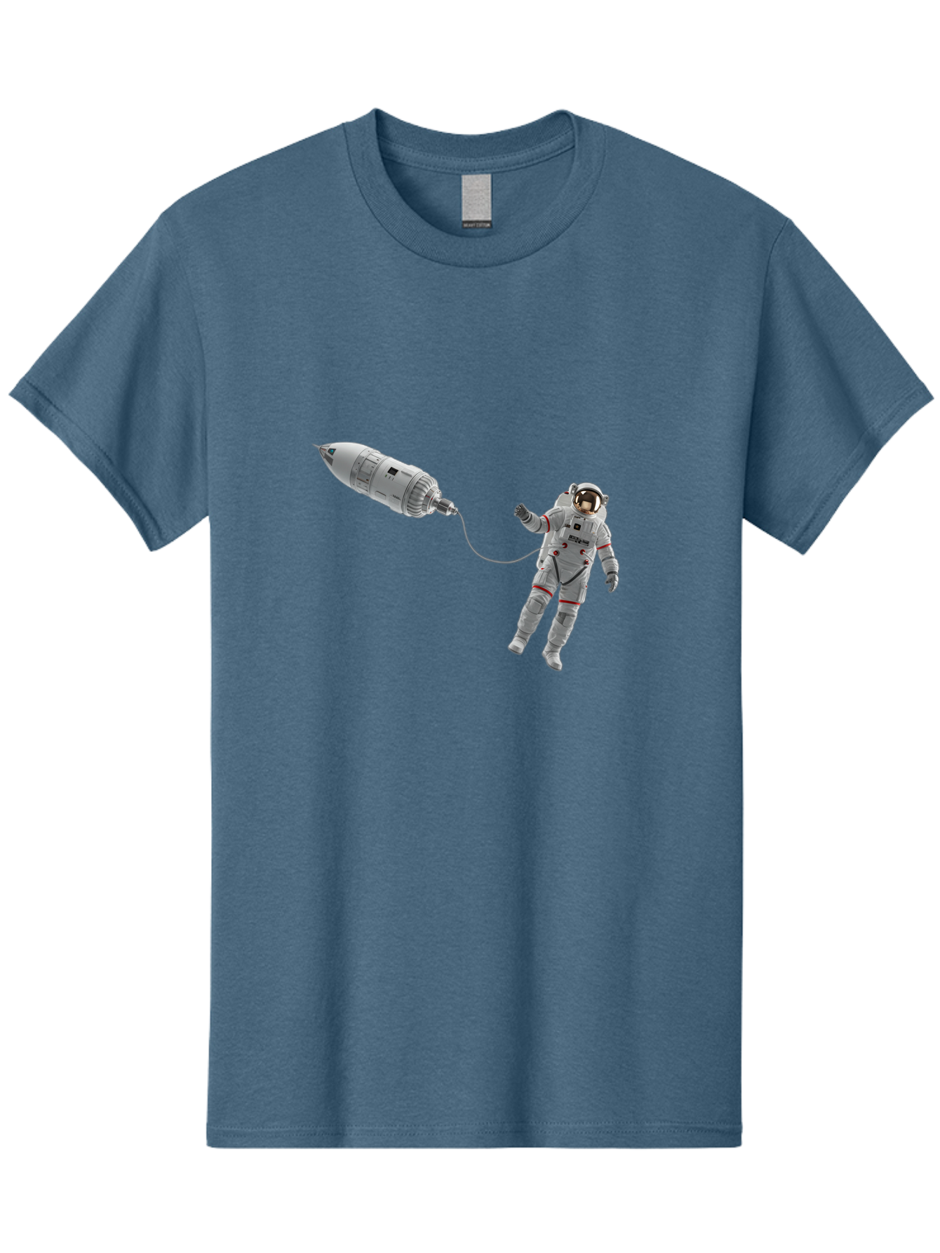 Astronaut-Tethered-To-Spacecraft Men'S Graphic Tee, 100% Cotton, Comfortable Casual Summer Wear, Machine Washable, Vintage Camera, Old Camera, Antique Camera, Black Camera, Classic Photography, Photography Equipment, Nostalgic Device, Bal730 10