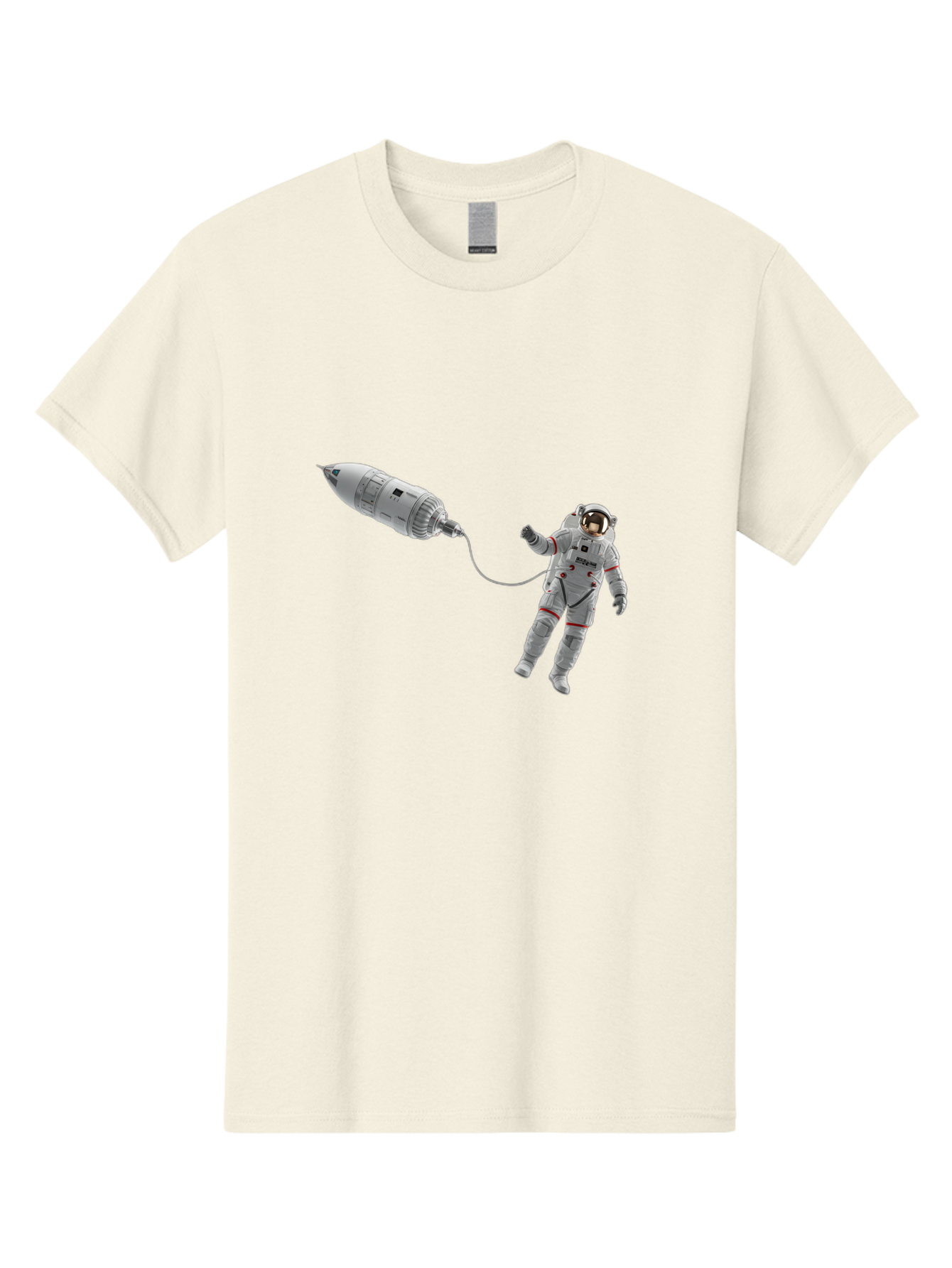 Astronaut-Tethered-To-Spacecraft Men'S Graphic Tee, 100% Cotton, Comfortable Casual Summer Wear, Machine Washable, Vintage Camera, Old Camera, Antique Camera, Black Camera, Classic Photography, Photography Equipment, Nostalgic Device, Bal730 4