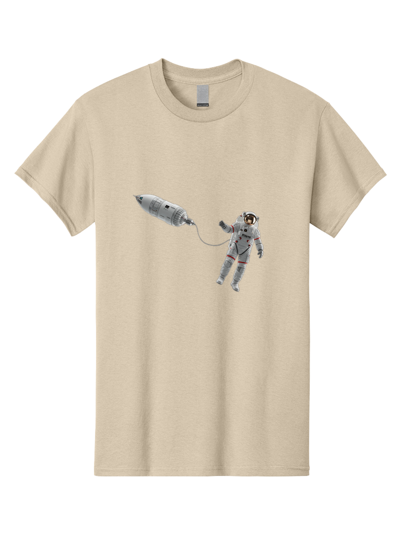 Astronaut-Tethered-To-Spacecraft Men'S Graphic Tee, 100% Cotton, Comfortable Casual Summer Wear, Machine Washable, Vintage Camera, Old Camera, Antique Camera, Black Camera, Classic Photography, Photography Equipment, Nostalgic Device, Bal730 12