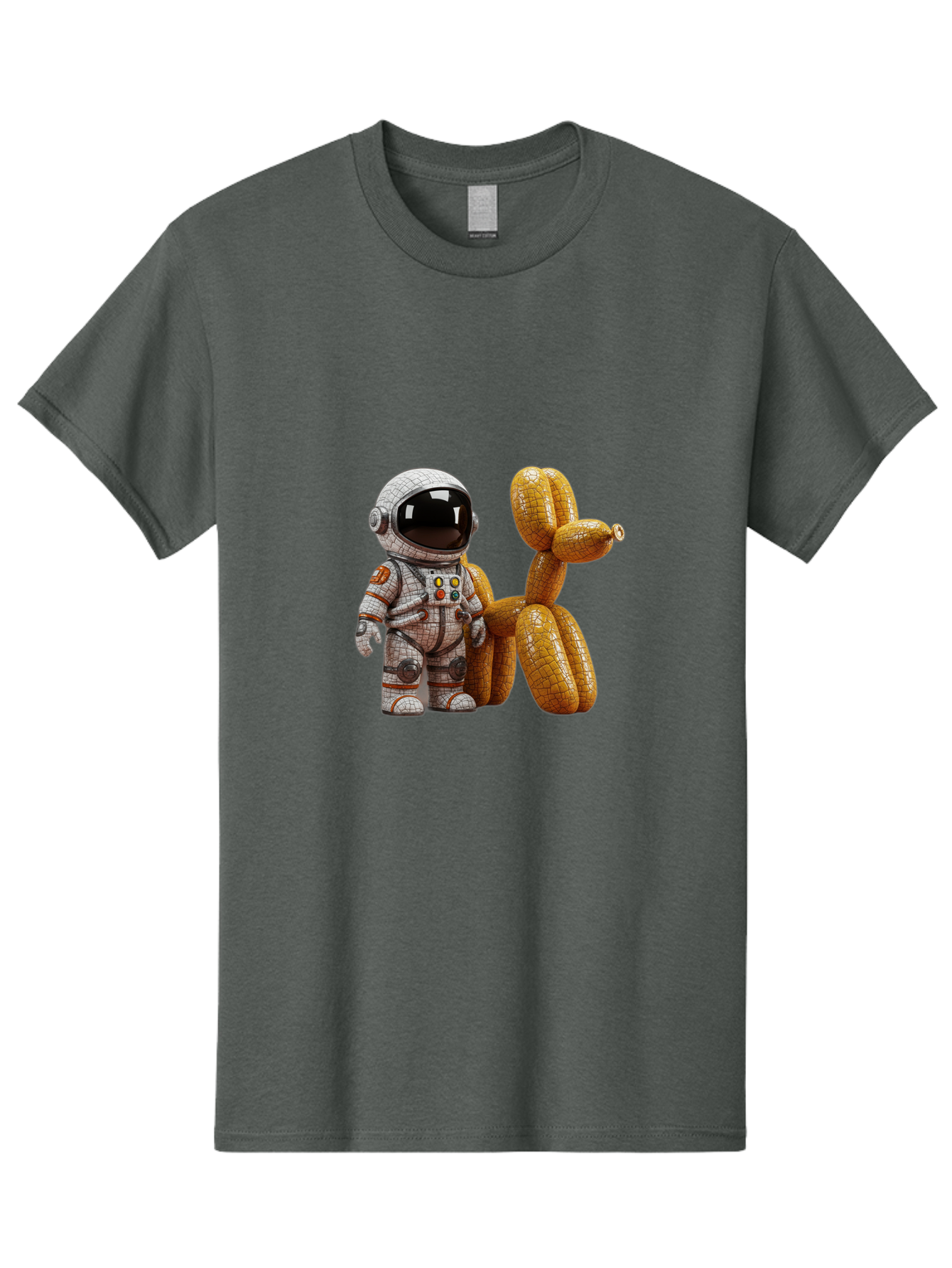 Astronaut-With-Balloon-Dog Men'S Graphic Tee, 100% Cotton, Comfortable Casual Summer Wear, Machine Washable, Vintage Camera, Old Camera, Antique Camera, Black Camera, Classic Photography, Photography Equipment, Nostalgic Device, Film Camera, Bal732 4