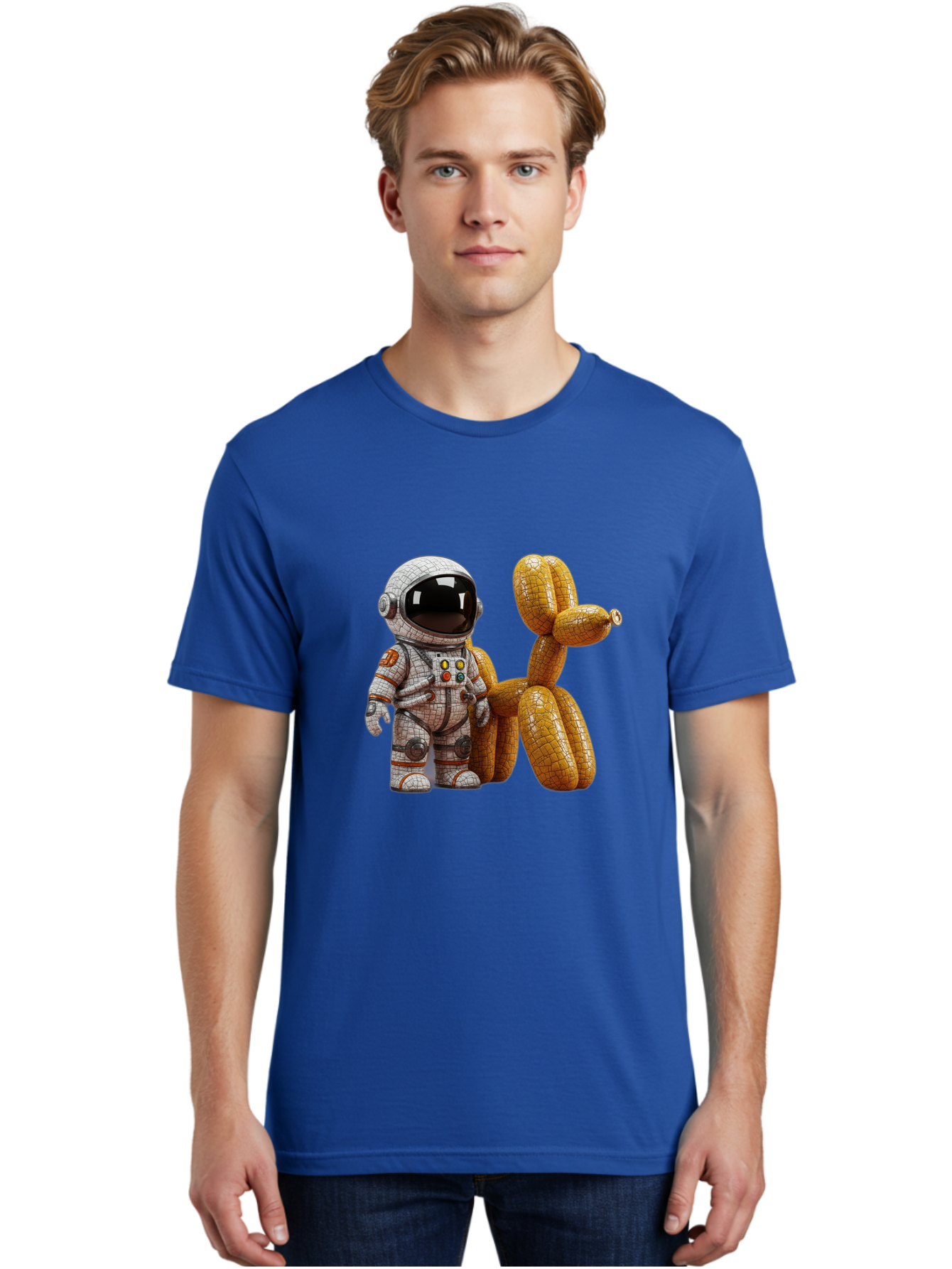 Astronaut-With-Balloon-Dog Men'S Graphic Tee, 100% Cotton, Comfortable Casual Summer Wear, Machine Washable, Vintage Camera, Old Camera, Antique Camera, Black Camera, Classic Photography, Photography Equipment, Nostalgic Device, Film Camera, Bal732 29