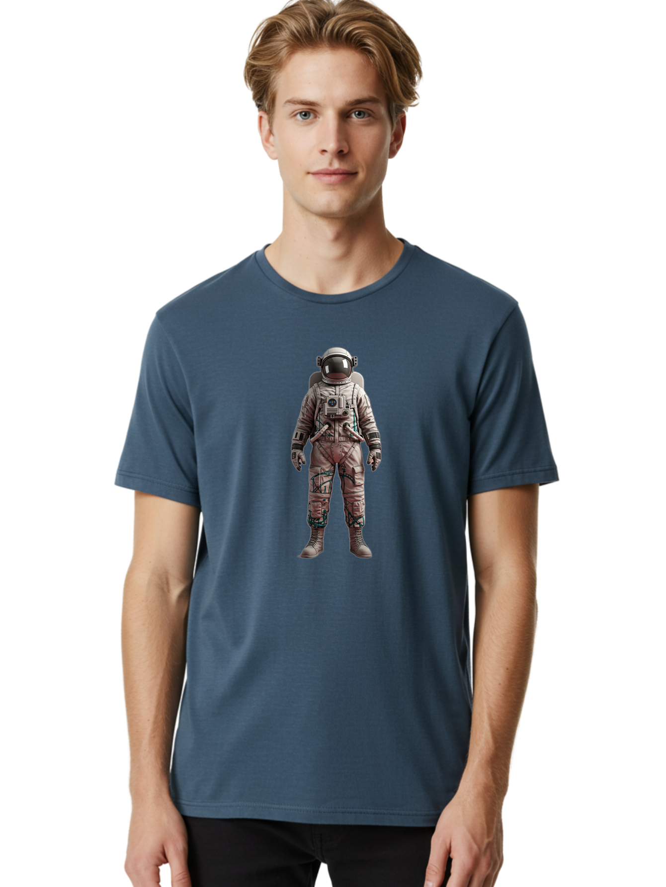 Astronaut Men'S Graphic Tee, 100% Cotton, Comfortable Casual Summer Wear, Machine Washable, Vintage Camera, Old Camera, Antique Camera, Black Camera, Classic Photography, Photography Equipment, Nostalgic Device, Film Camera, Camera Art Bal733 28