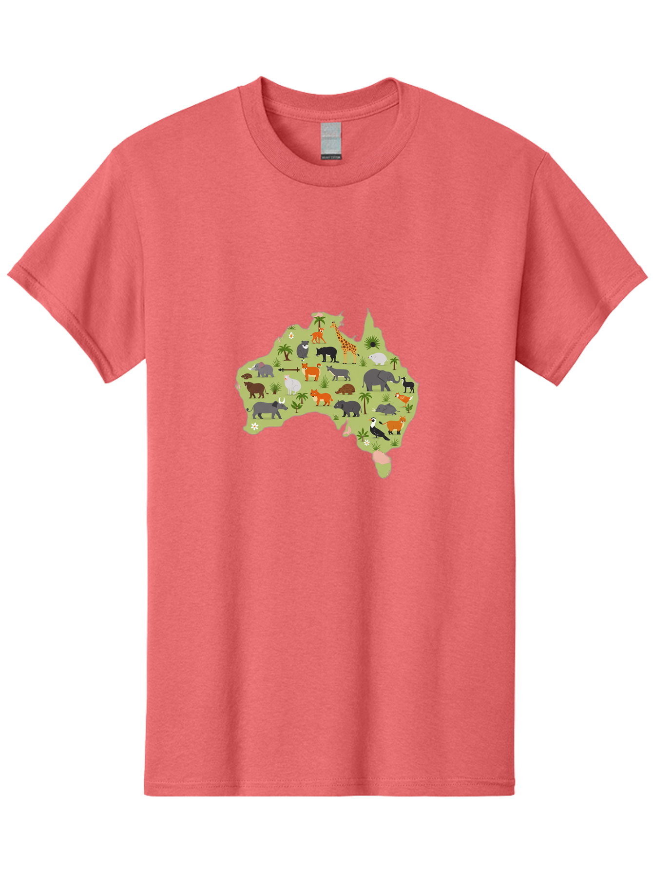 Australian-Animals-Map Men'S Graphic Tee, 100% Cotton, Comfortable Casual Summer Wear, Machine Washable, Vintage Camera, Old Camera, Antique Camera, Black Camera, Classic Photography, Photography Equipment, Nostalgic Device, Film Camera, Bal735 7