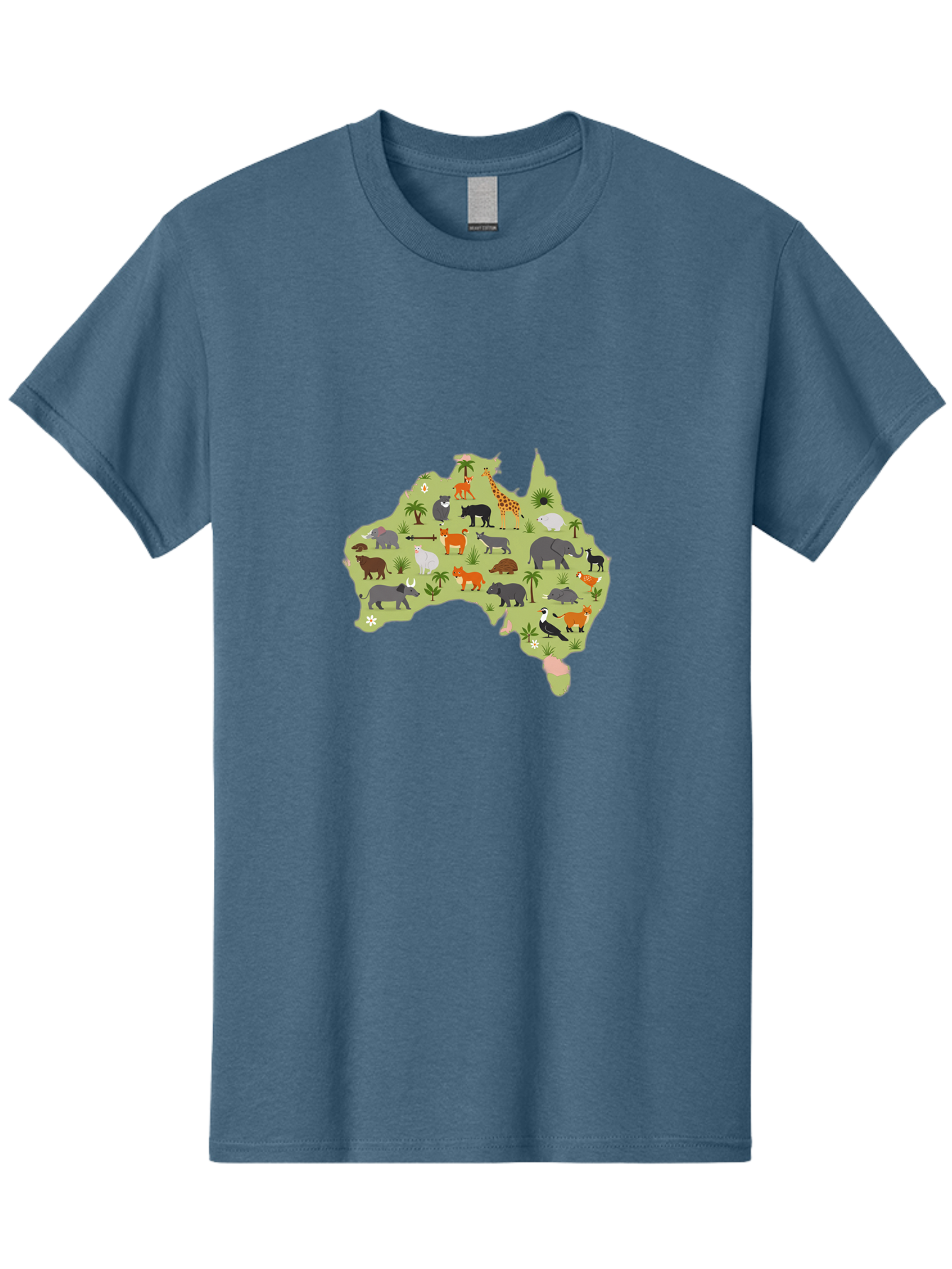 Australian-Animals-Map Men'S Graphic Tee, 100% Cotton, Comfortable Casual Summer Wear, Machine Washable, Vintage Camera, Old Camera, Antique Camera, Black Camera, Classic Photography, Photography Equipment, Nostalgic Device, Film Camera, Bal735 12