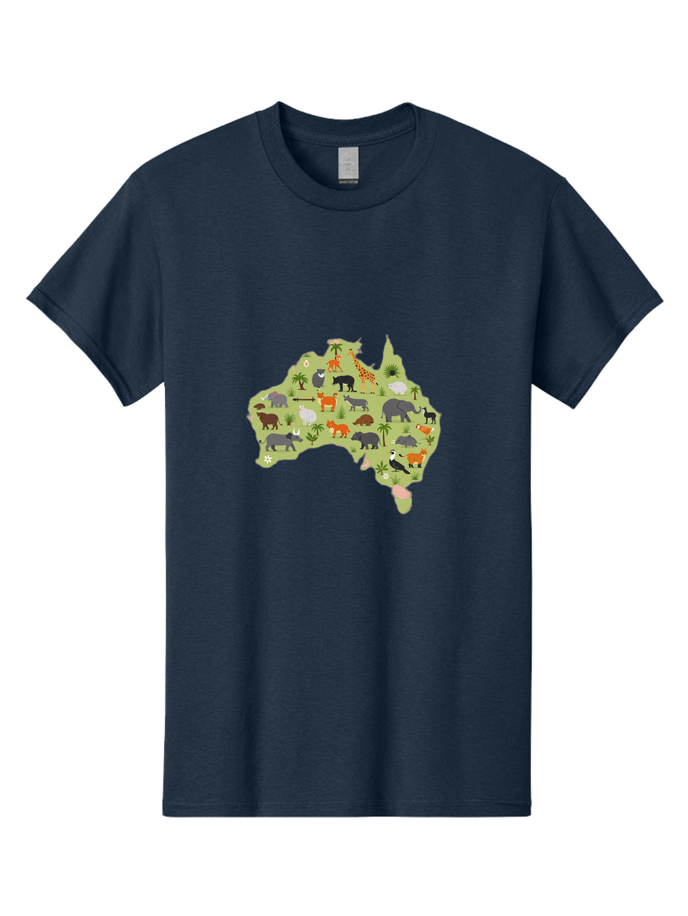 Australian-Animals-Map Men'S Graphic Tee, 100% Cotton, Comfortable Casual Summer Wear, Machine Washable, Vintage Camera, Old Camera, Antique Camera, Black Camera, Classic Photography, Photography Equipment, Nostalgic Device, Film Camera, Bal735 13