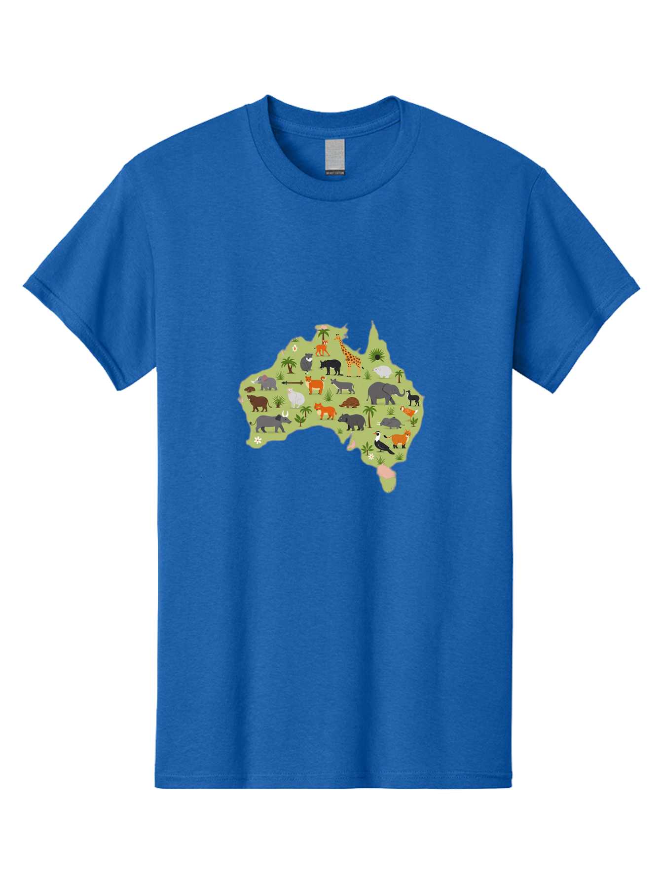 Australian-Animals-Map Men'S Graphic Tee, 100% Cotton, Comfortable Casual Summer Wear, Machine Washable, Vintage Camera, Old Camera, Antique Camera, Black Camera, Classic Photography, Photography Equipment, Nostalgic Device, Film Camera, Bal735 10