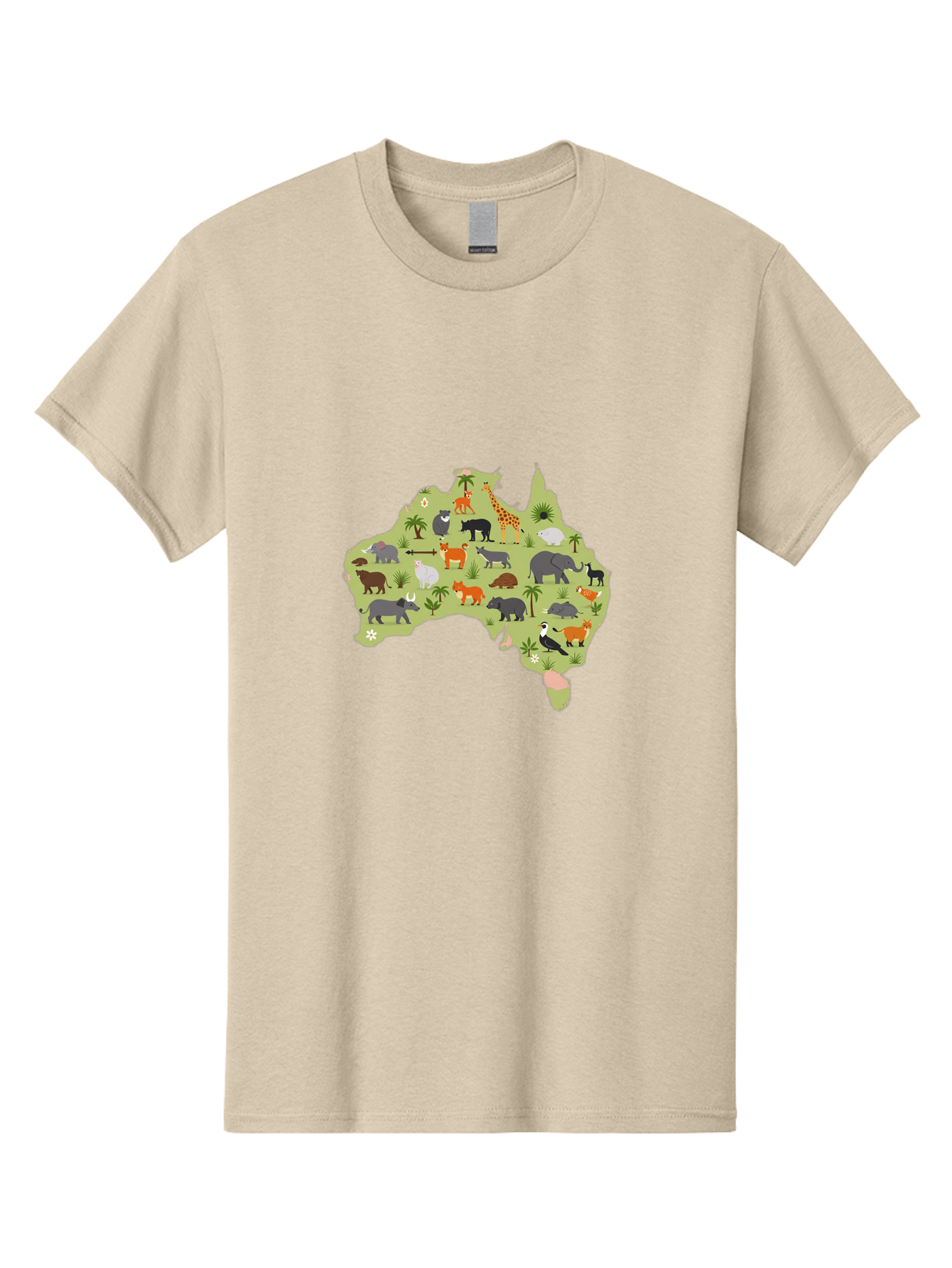Australian-Animals-Map Men'S Graphic Tee, 100% Cotton, Comfortable Casual Summer Wear, Machine Washable, Vintage Camera, Old Camera, Antique Camera, Black Camera, Classic Photography, Photography Equipment, Nostalgic Device, Film Camera, Bal735 14