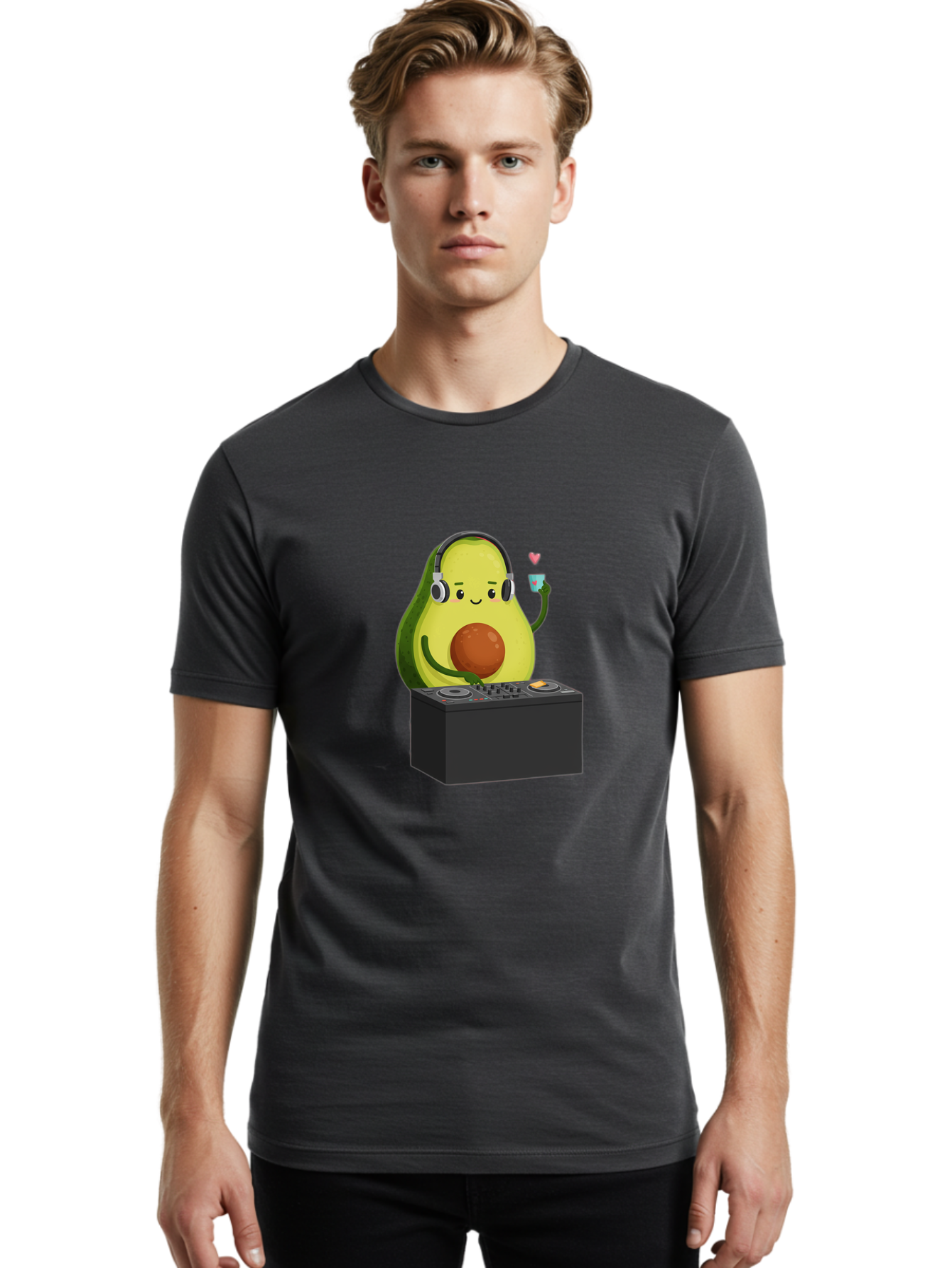 Avocado-Dj-1 Men'S Graphic Tee, 100% Cotton, Comfortable Casual Summer Wear, Machine Washable, Vintage Camera, Old Camera, Antique Camera, Black Camera, Classic Photography, Photography Equipment, Nostalgic Device, Film Camera, Camera Art Bal737 30