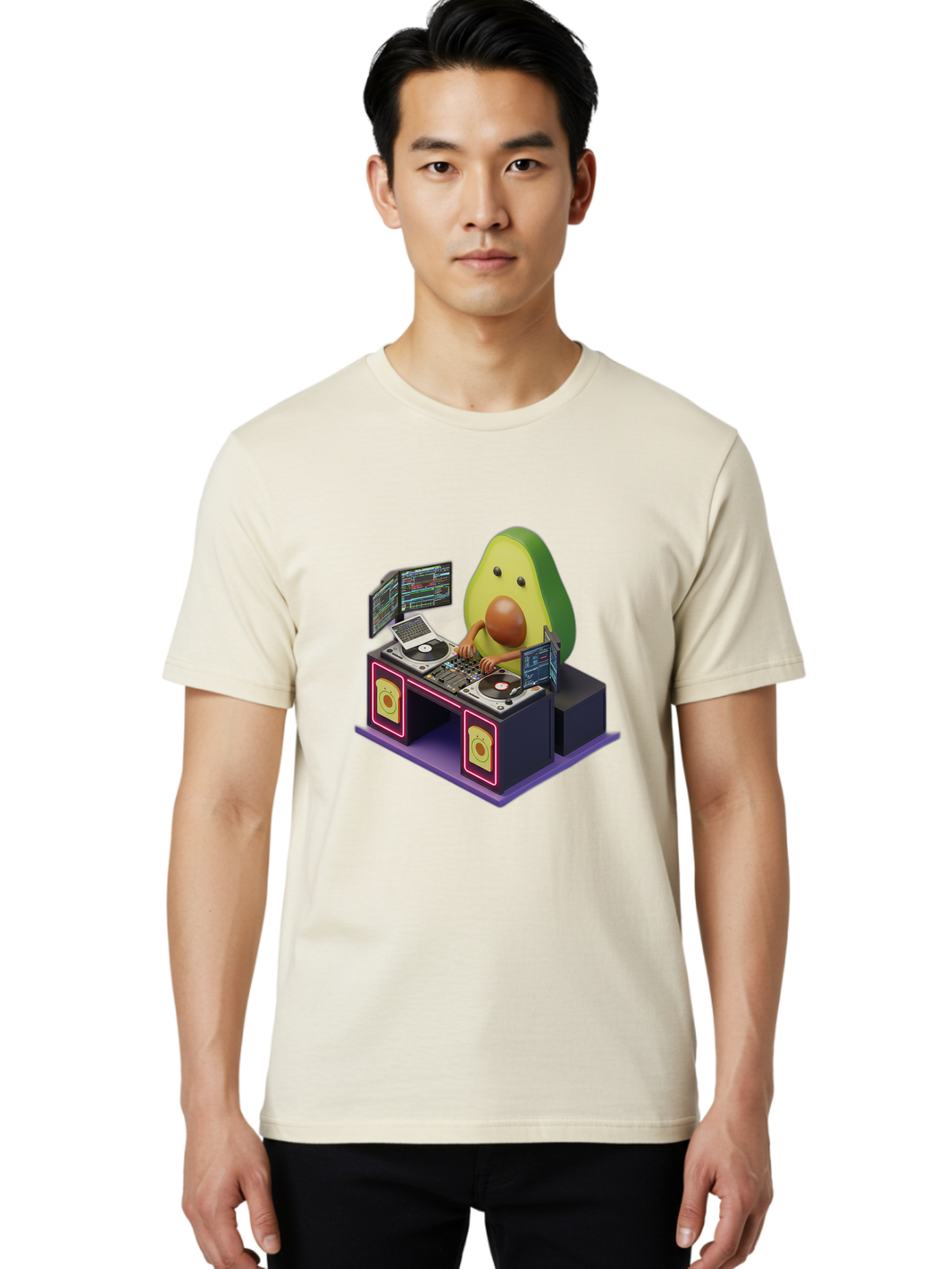 Avocado-Dj-3 Men'S Graphic Tee, 100% Cotton, Comfortable Casual Summer Wear, Machine Washable, Vintage Camera, Old Camera, Antique Camera, Black Camera, Classic Photography, Photography Equipment, Nostalgic Device, Film Camera, Camera Art Bal739 19