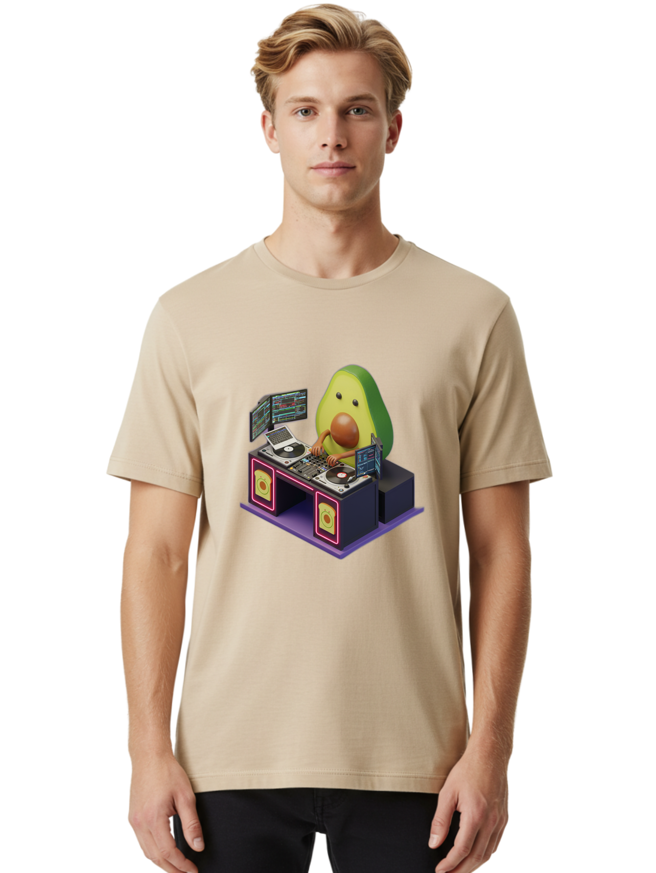 Avocado-Dj-3 Men'S Graphic Tee, 100% Cotton, Comfortable Casual Summer Wear, Machine Washable, Vintage Camera, Old Camera, Antique Camera, Black Camera, Classic Photography, Photography Equipment, Nostalgic Device, Film Camera, Camera Art Bal739 21