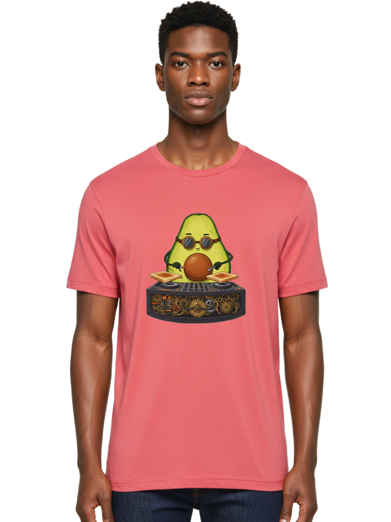 Avocado-Dj-5 Men'S Graphic Tee, 100% Cotton, Comfortable Casual Summer Wear, Machine Washable, Vintage Camera, Old Camera, Antique Camera, Black Camera, Classic Photography, Photography Equipment, Nostalgic Device, Film Camera, Camera Art Bal741 27