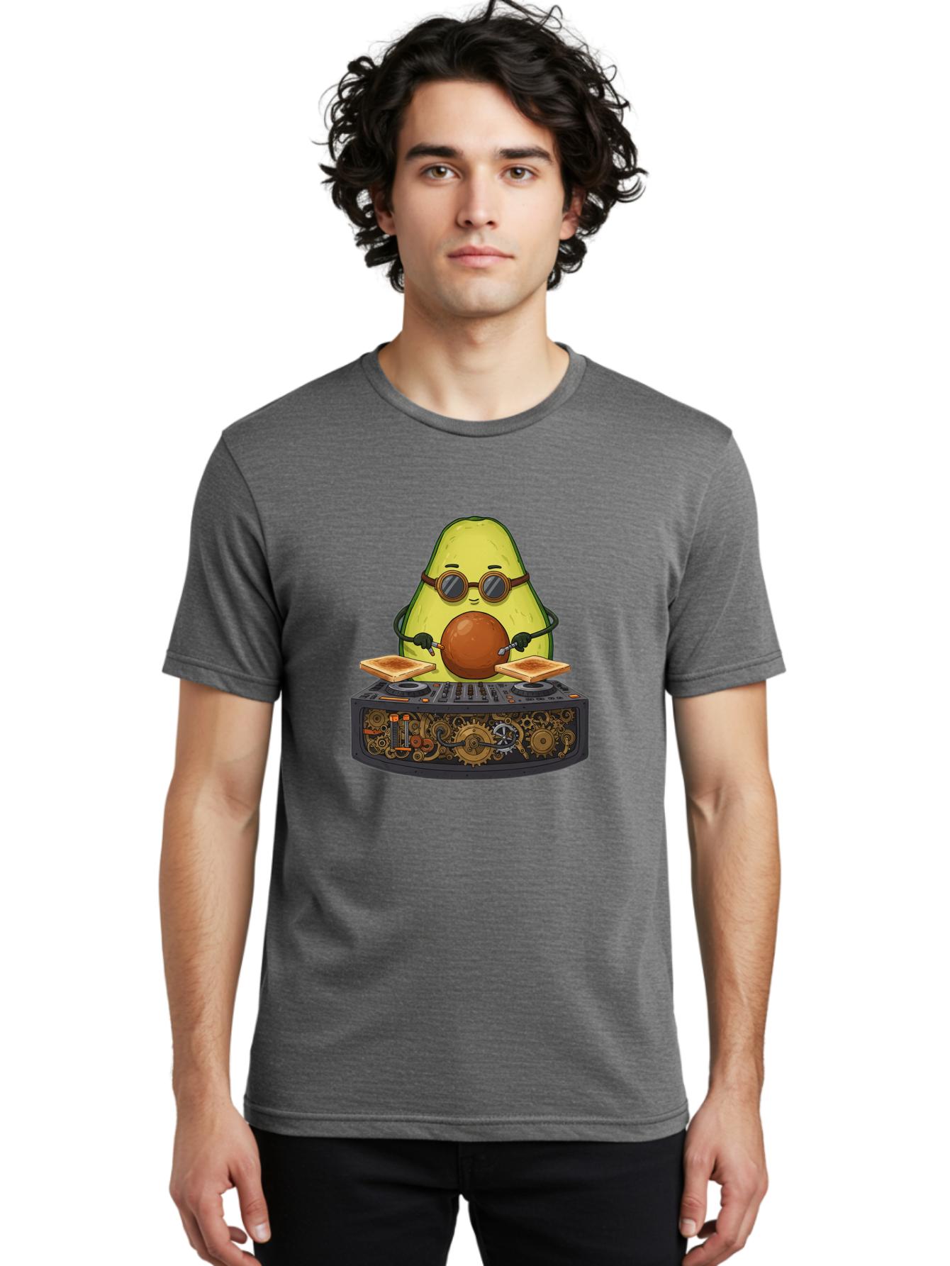 Avocado-Dj-5 Men'S Graphic Tee, 100% Cotton, Comfortable Casual Summer Wear, Machine Washable, Vintage Camera, Old Camera, Antique Camera, Black Camera, Classic Photography, Photography Equipment, Nostalgic Device, Film Camera, Camera Art Bal741 30