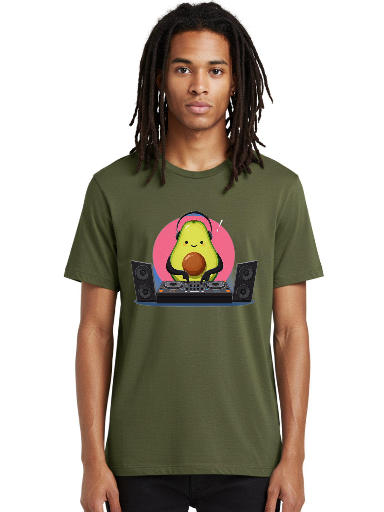 Avocado-Dj Men'S Graphic Tee, 100% Cotton, Comfortable Casual Summer Wear, Machine Washable, Vintage Camera, Old Camera, Antique Camera, Black Camera, Classic Photography, Photography Equipment, Nostalgic Device, Film Camera, Camera Art Bal742 20