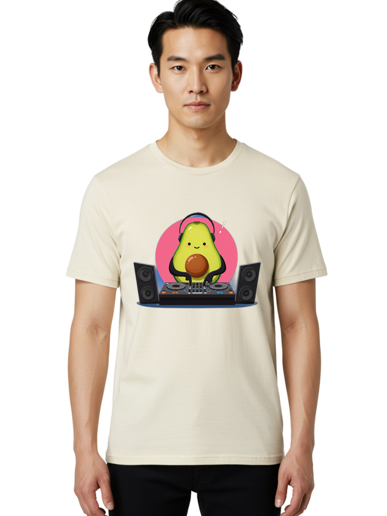 Avocado-Dj Men'S Graphic Tee, 100% Cotton, Comfortable Casual Summer Wear, Machine Washable, Vintage Camera, Old Camera, Antique Camera, Black Camera, Classic Photography, Photography Equipment, Nostalgic Device, Film Camera, Camera Art Bal742 18