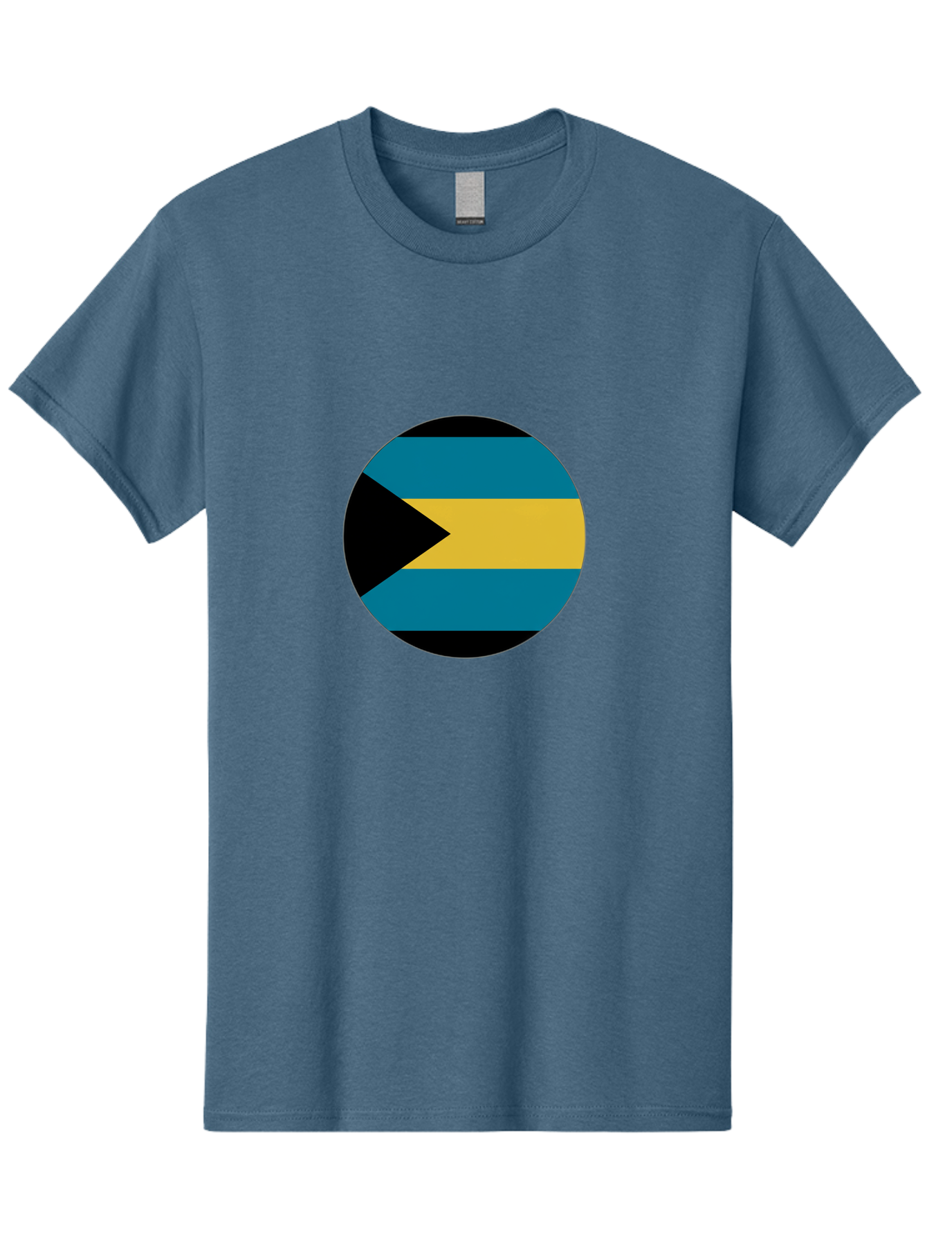 Bahamas-Flag Men'S Graphic Tee, 100% Cotton, Comfortable Casual Summer Wear, Machine Washable, Vintage Camera, Old Camera, Antique Camera, Black Camera, Classic Photography, Photography Equipment, Nostalgic Device, Film Camera, Camera Art Bal746 14