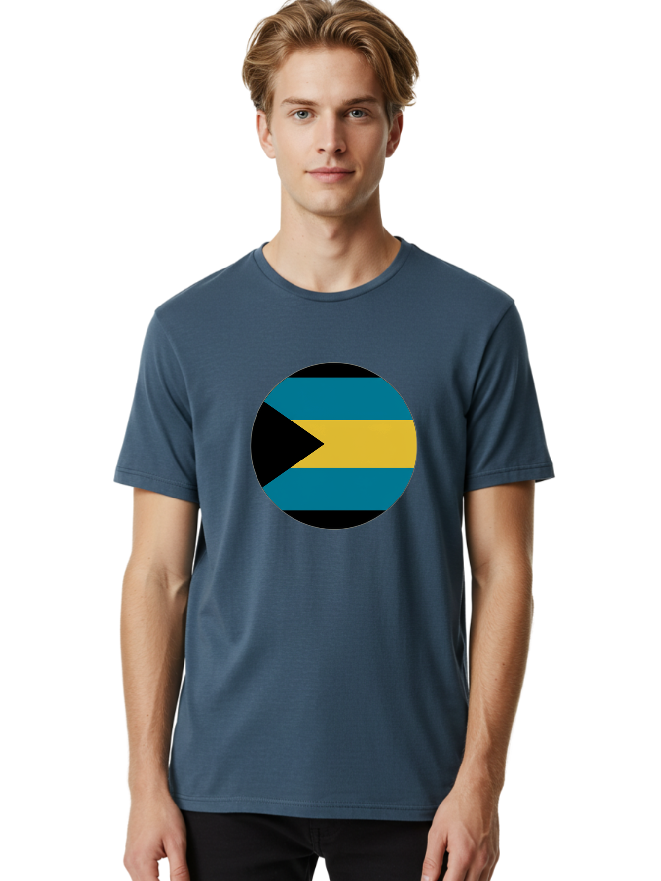 Bahamas-Flag Men'S Graphic Tee, 100% Cotton, Comfortable Casual Summer Wear, Machine Washable, Vintage Camera, Old Camera, Antique Camera, Black Camera, Classic Photography, Photography Equipment, Nostalgic Device, Film Camera, Camera Art Bal746 29