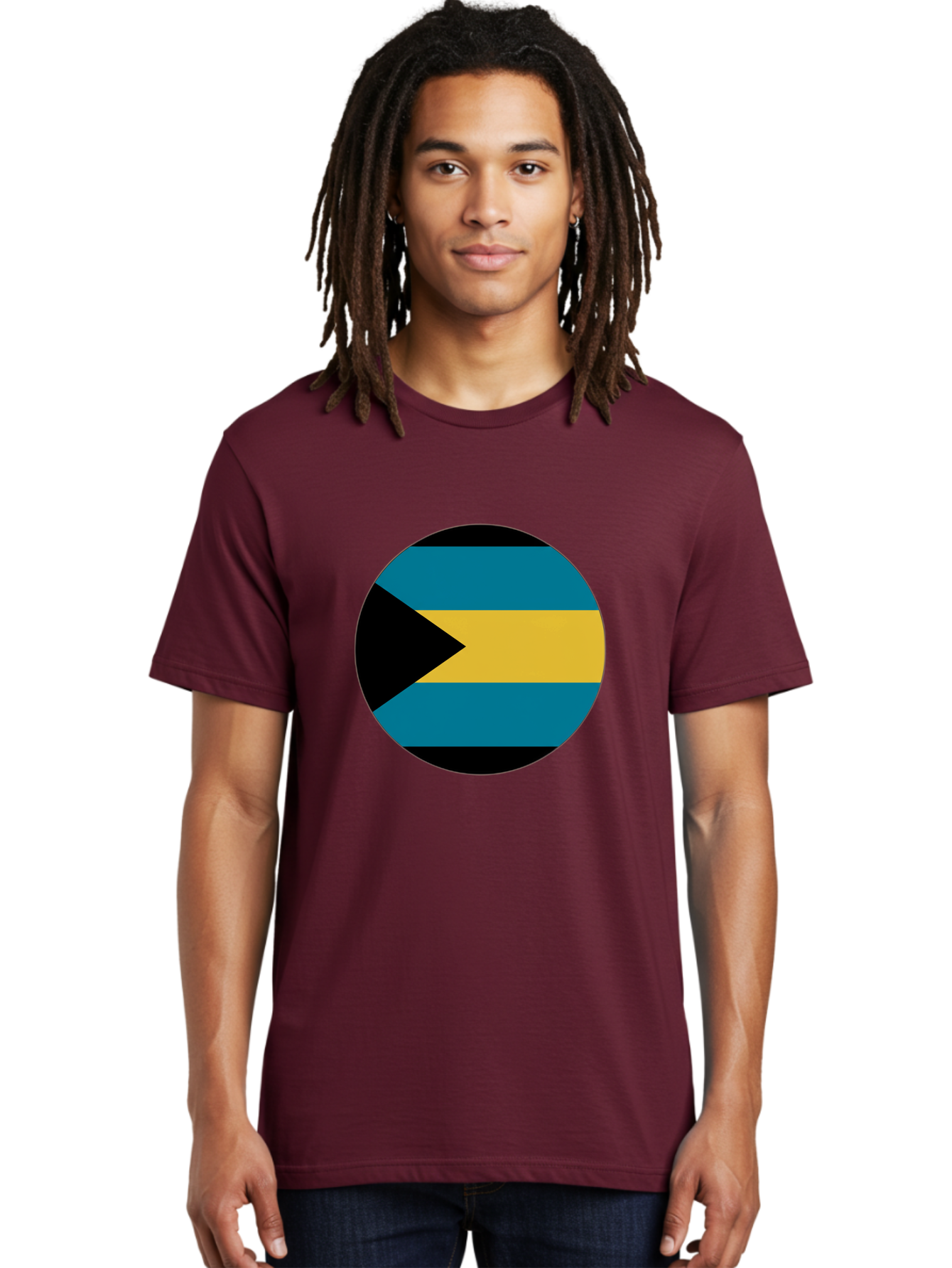 Bahamas-Flag Men'S Graphic Tee, 100% Cotton, Comfortable Casual Summer Wear, Machine Washable, Vintage Camera, Old Camera, Antique Camera, Black Camera, Classic Photography, Photography Equipment, Nostalgic Device, Film Camera, Camera Art Bal746 27