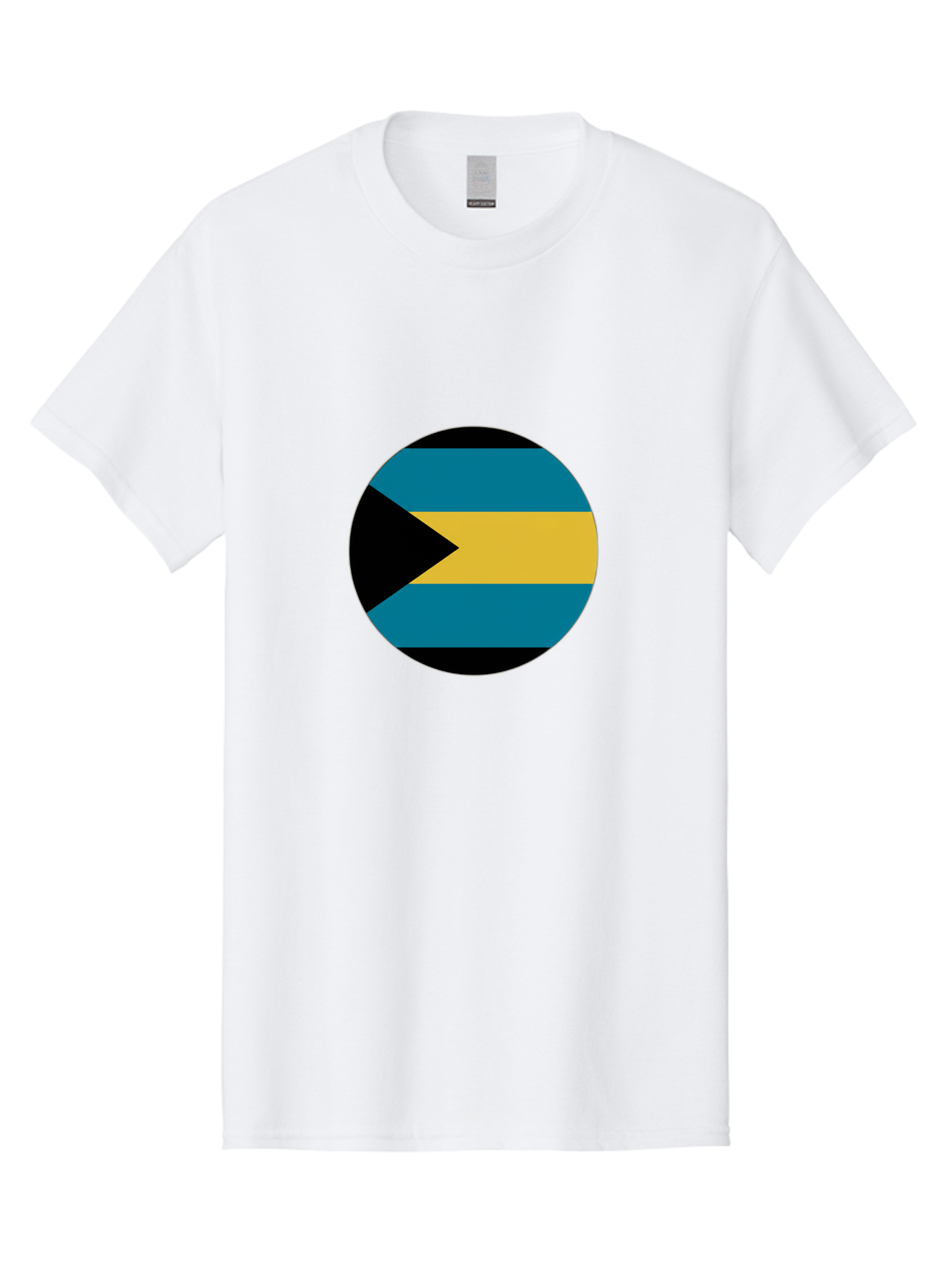 Bahamas-Flag Men'S Graphic Tee, 100% Cotton, Comfortable Casual Summer Wear, Machine Washable, Vintage Camera, Old Camera, Antique Camera, Black Camera, Classic Photography, Photography Equipment, Nostalgic Device, Film Camera, Camera Art Bal746 5