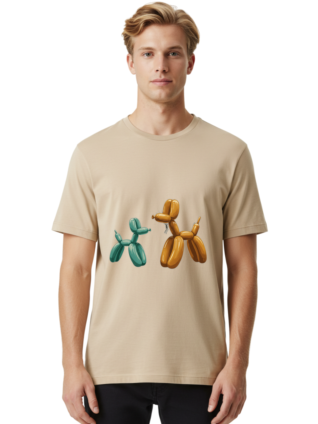 Balloon-Dogs Men'S Graphic Tee, 100% Cotton, Comfortable Casual Summer Wear, Machine Washable, Vintage Camera, Old Camera, Antique Camera, Black Camera, Classic Photography, Photography Equipment, Nostalgic Device, Film Camera, Camera Art Bal749 24