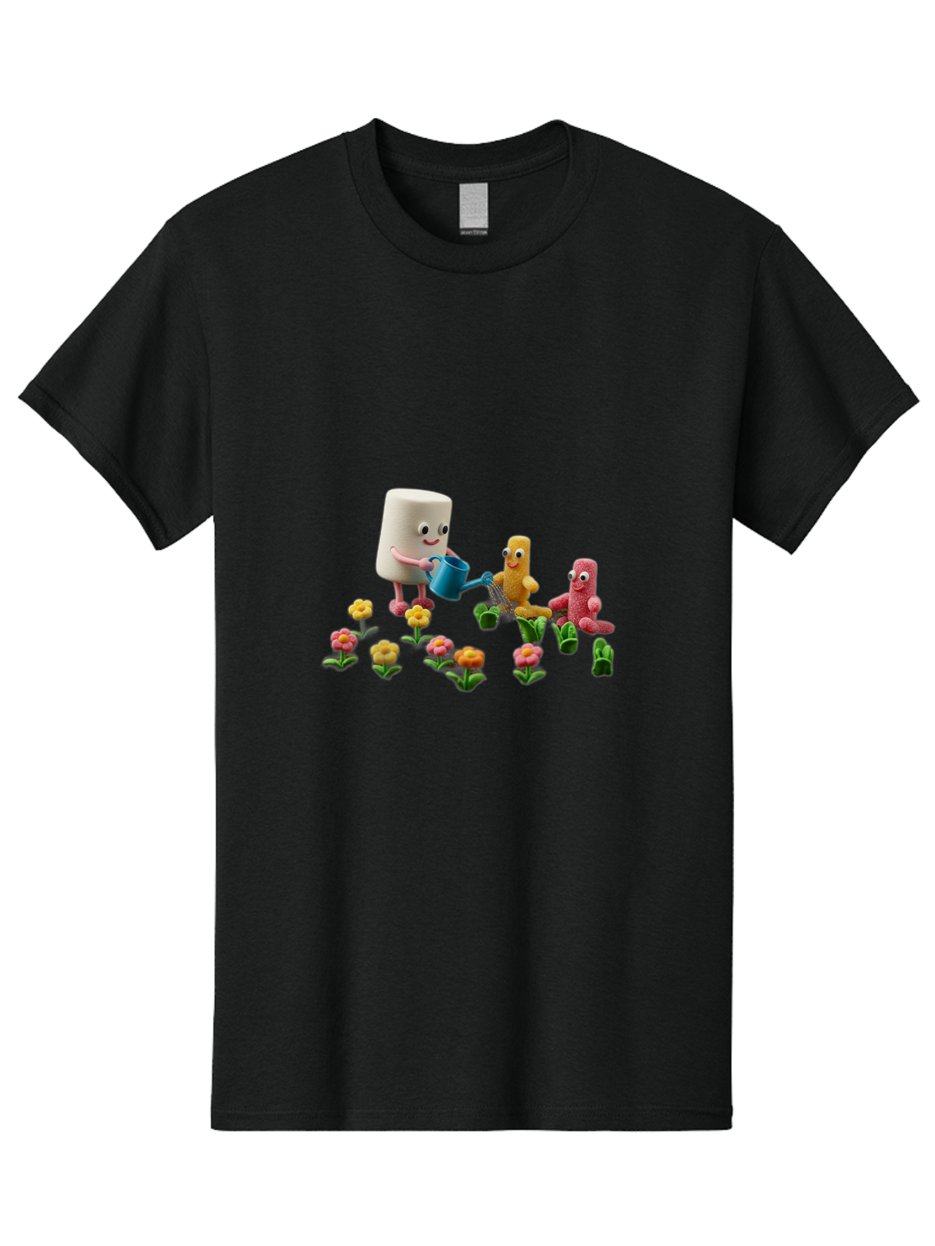 Band-Aid-Characters-Gardening Men'S Graphic Tee, 100% Cotton, Comfortable Casual Summer Wear, Machine Washable, Vintage Camera, Old Camera, Antique Camera, Black Camera, Classic Photography, Photography Equipment, Nostalgic Device, Bal750 9