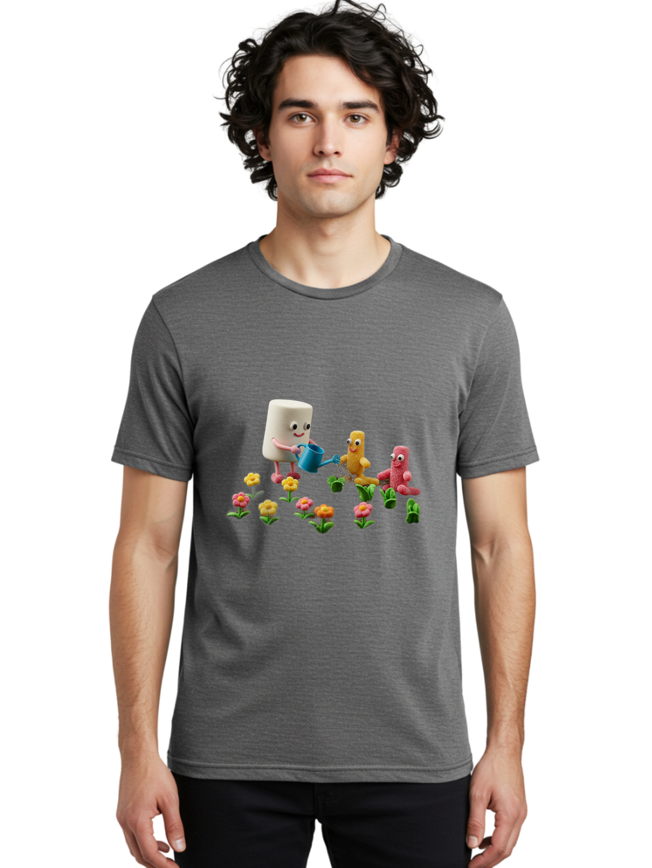 Band-Aid-Characters-Gardening Men'S Graphic Tee, 100% Cotton, Comfortable Casual Summer Wear, Machine Washable, Vintage Camera, Old Camera, Antique Camera, Black Camera, Classic Photography, Photography Equipment, Nostalgic Device, Bal750 26