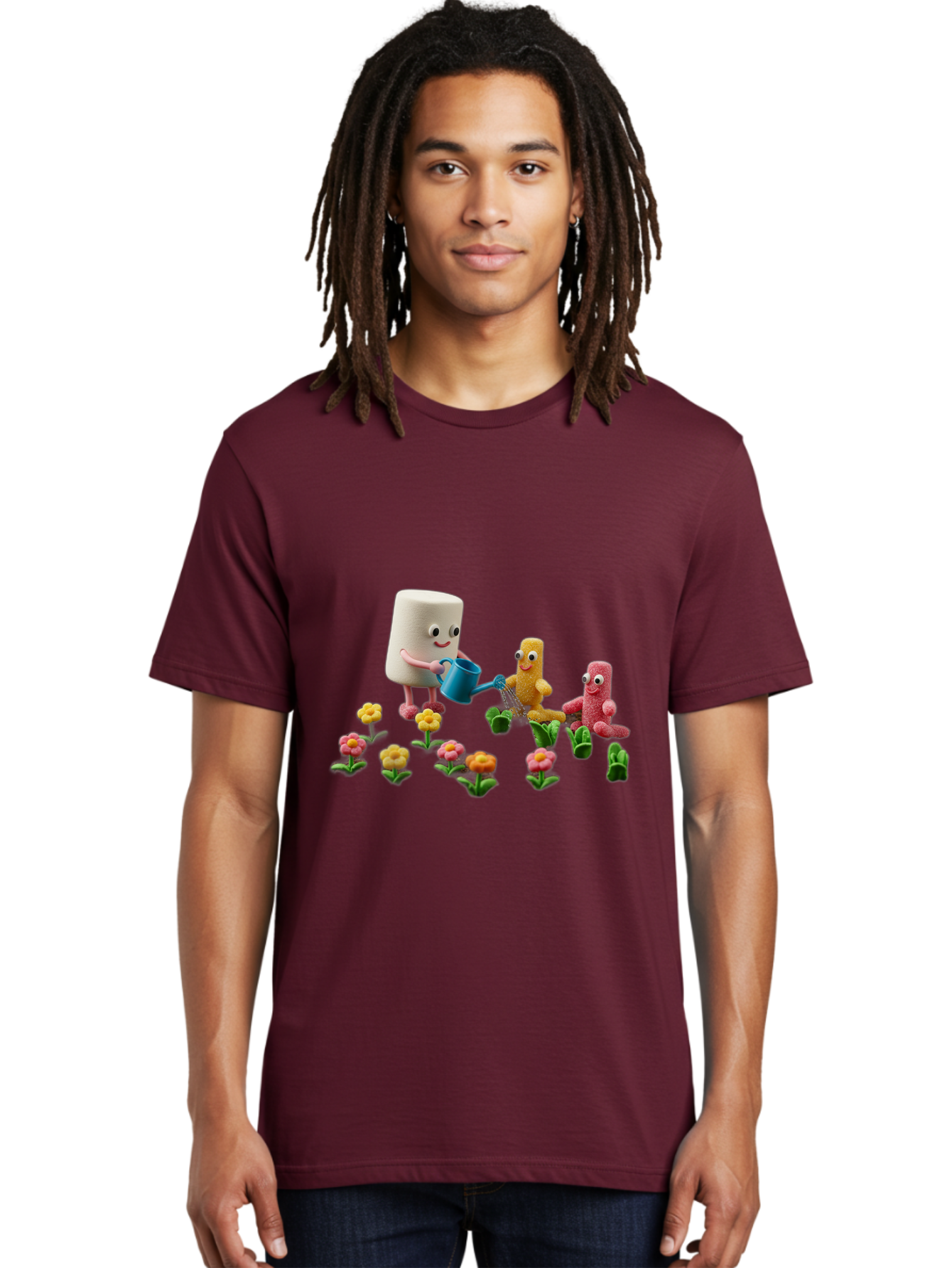 Band-Aid-Characters-Gardening Men'S Graphic Tee, 100% Cotton, Comfortable Casual Summer Wear, Machine Washable, Vintage Camera, Old Camera, Antique Camera, Black Camera, Classic Photography, Photography Equipment, Nostalgic Device, Bal750 22