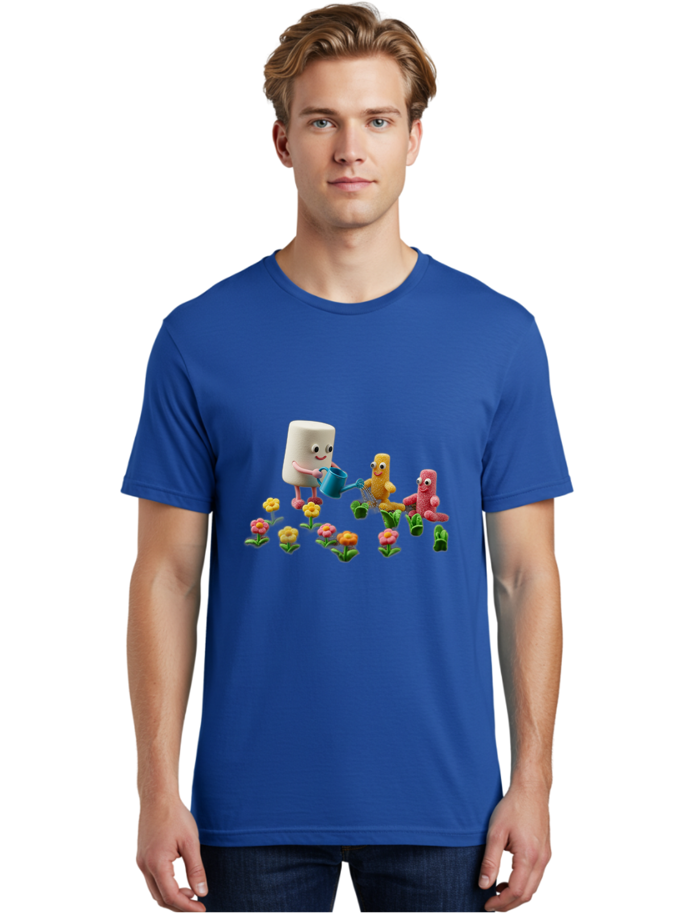 Band-Aid-Characters-Gardening Men'S Graphic Tee, 100% Cotton, Comfortable Casual Summer Wear, Machine Washable, Vintage Camera, Old Camera, Antique Camera, Black Camera, Classic Photography, Photography Equipment, Nostalgic Device, Bal750 19