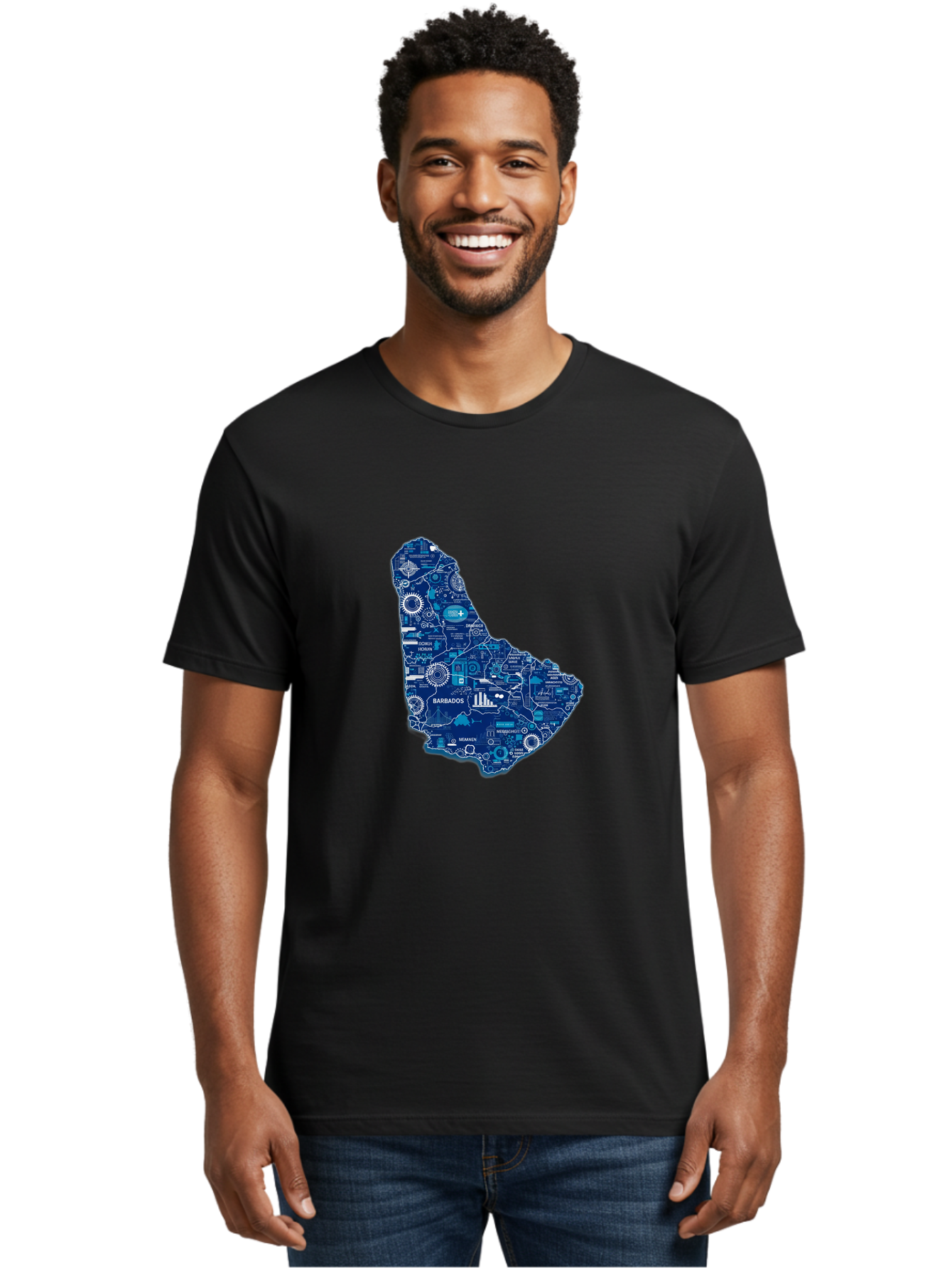 Barbados-1 Men'S Graphic Tee, 100% Cotton, Comfortable Casual Summer Wear, Machine Washable, Vintage Camera, Old Camera, Antique Camera, Black Camera, Classic Photography, Photography Equipment, Nostalgic Device, Film Camera, Camera Art Bal751 23