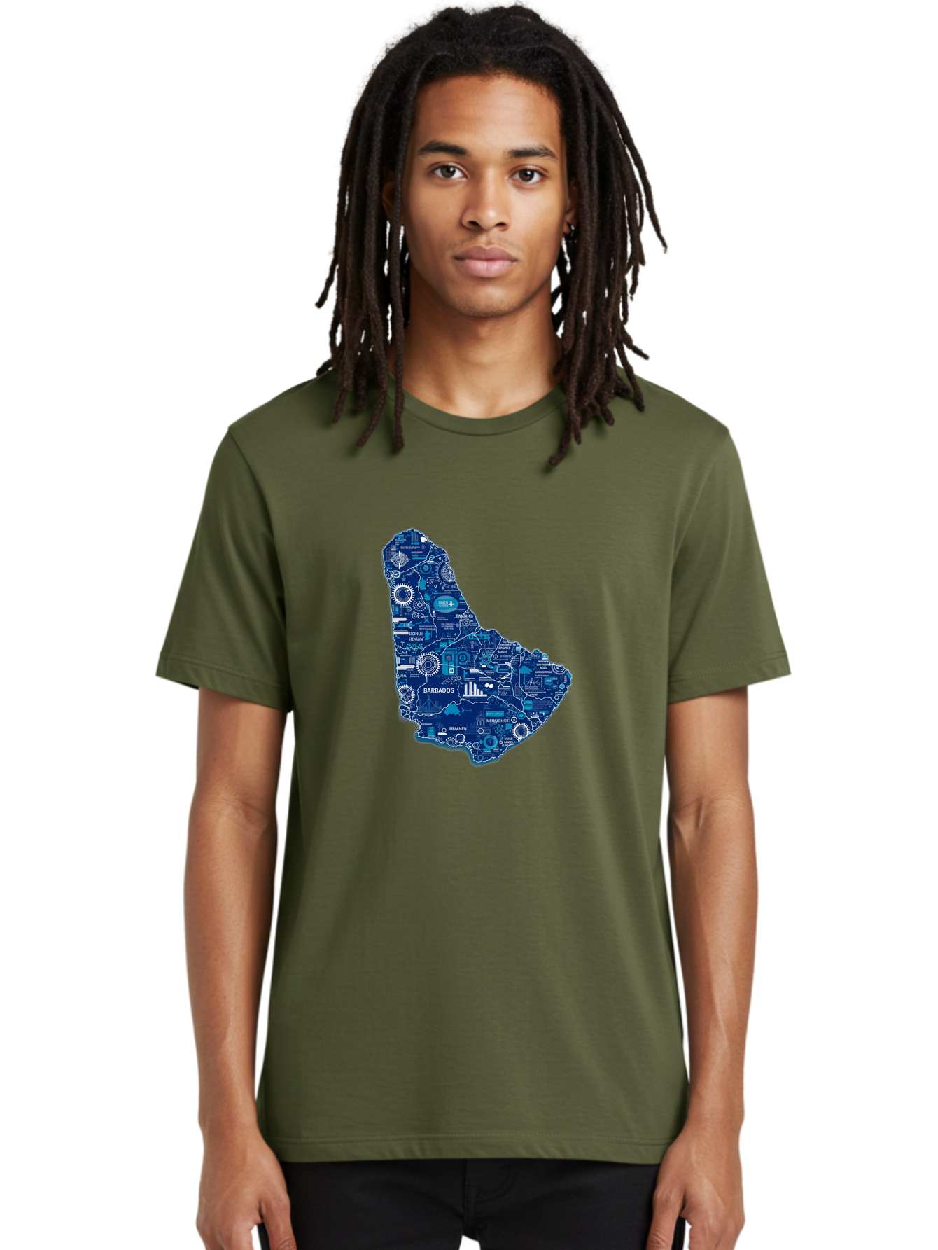 Barbados-1 Men'S Graphic Tee, 100% Cotton, Comfortable Casual Summer Wear, Machine Washable, Vintage Camera, Old Camera, Antique Camera, Black Camera, Classic Photography, Photography Equipment, Nostalgic Device, Film Camera, Camera Art Bal751 27
