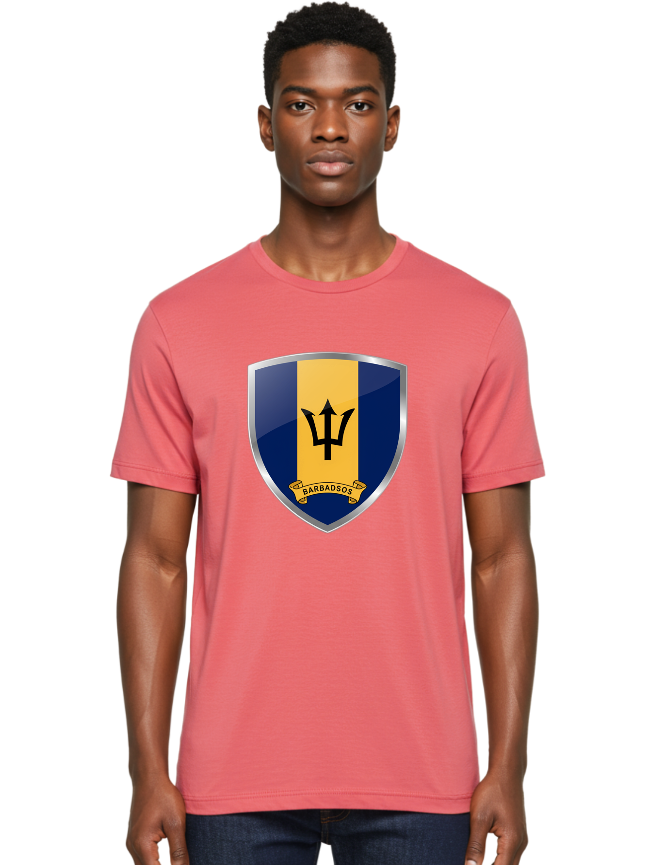 Barbados-Crest Men'S Graphic Tee, 100% Cotton, Comfortable Casual Summer Wear, Machine Washable, Vintage Camera, Old Camera, Antique Camera, Black Camera, Classic Photography, Photography Equipment, Nostalgic Device, Film Camera, Camera Art Bal753 18