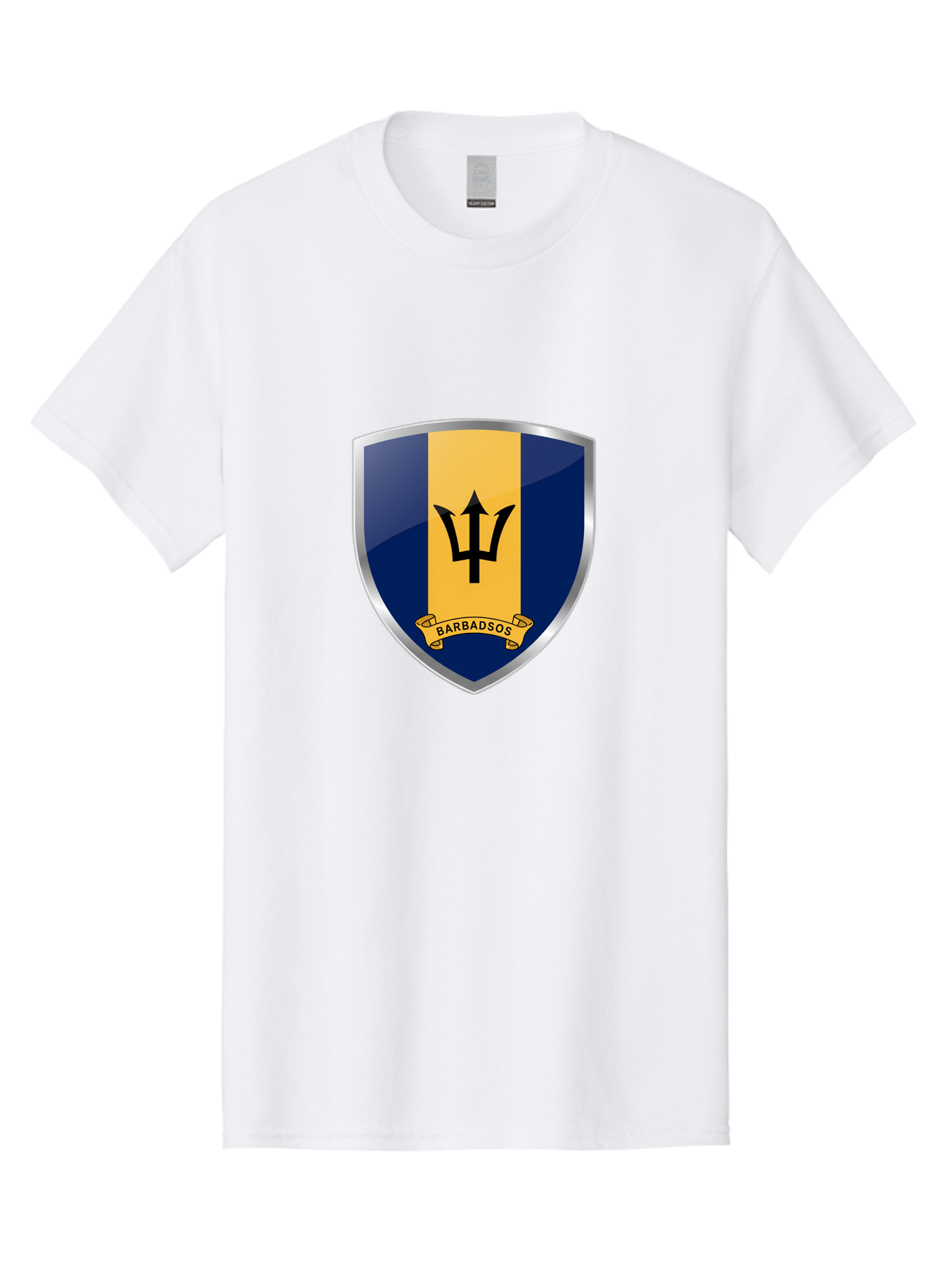 Barbados-Crest Men'S Graphic Tee, 100% Cotton, Comfortable Casual Summer Wear, Machine Washable, Vintage Camera, Old Camera, Antique Camera, Black Camera, Classic Photography, Photography Equipment, Nostalgic Device, Film Camera, Camera Art Bal753 15