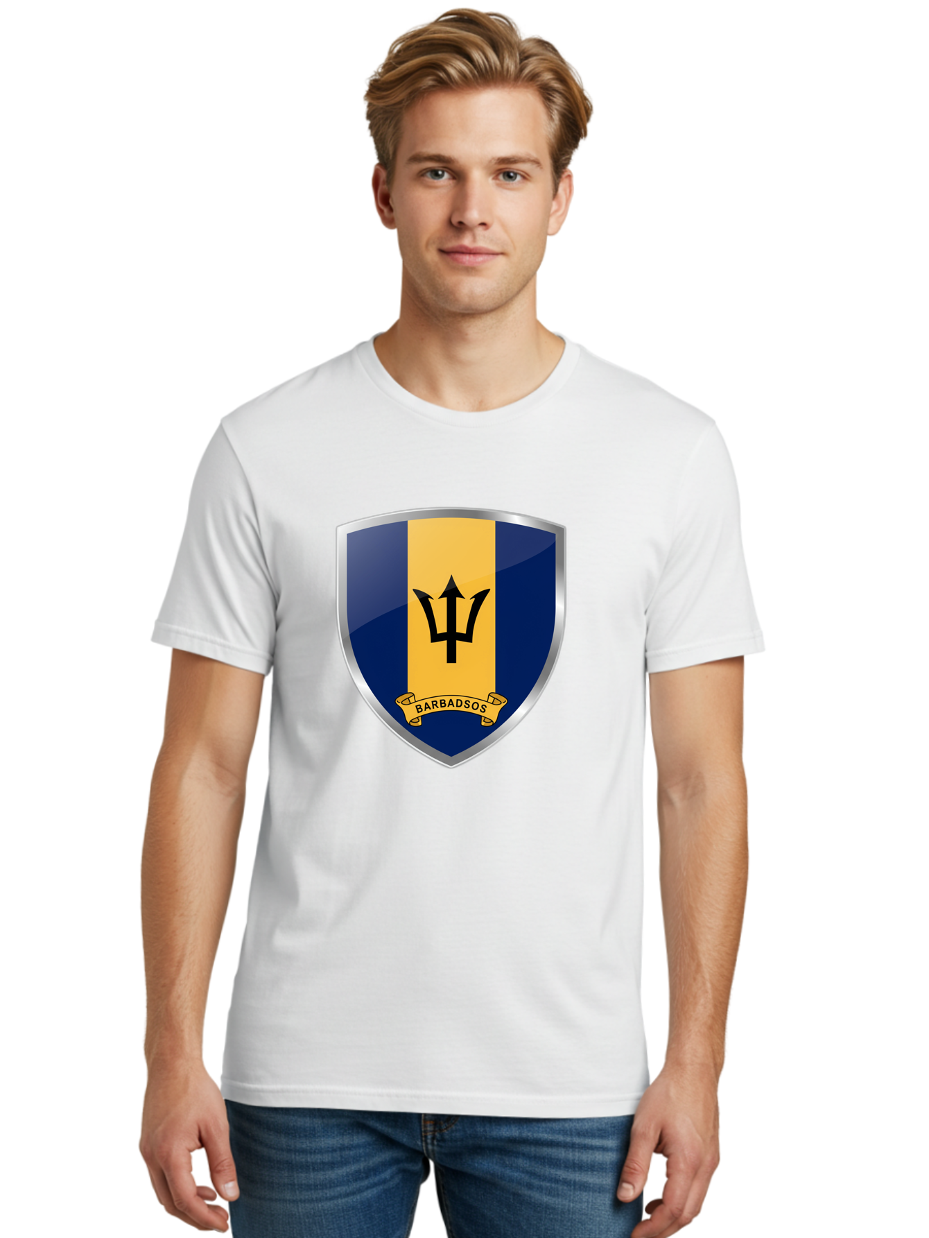 Barbados-Crest Men'S Graphic Tee, 100% Cotton, Comfortable Casual Summer Wear, Machine Washable, Vintage Camera, Old Camera, Antique Camera, Black Camera, Classic Photography, Photography Equipment, Nostalgic Device, Film Camera, Camera Art Bal753 30