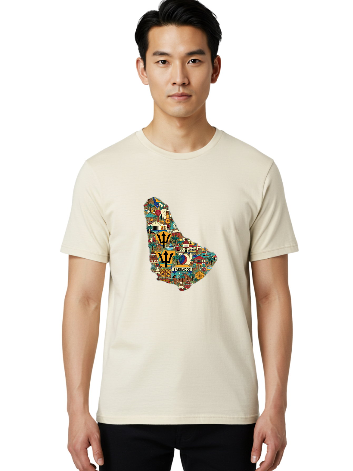 Barbados Men'S Graphic Tee, 100% Cotton, Comfortable Casual Summer Wear, Machine Washable, Vintage Camera, Old Camera, Antique Camera, Black Camera, Classic Photography, Photography Equipment, Nostalgic Device, Film Camera, Camera Art Bal755 18