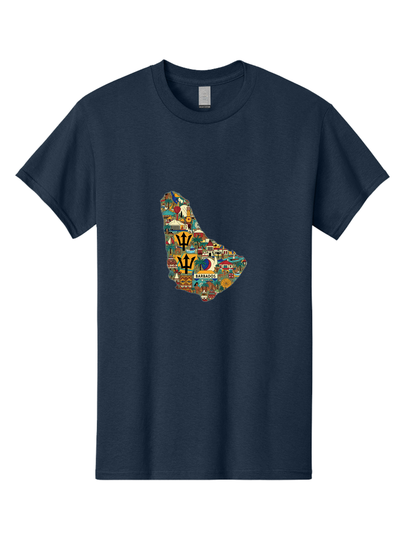 Barbados Men'S Graphic Tee, 100% Cotton, Comfortable Casual Summer Wear, Machine Washable, Vintage Camera, Old Camera, Antique Camera, Black Camera, Classic Photography, Photography Equipment, Nostalgic Device, Film Camera, Camera Art Bal755 10