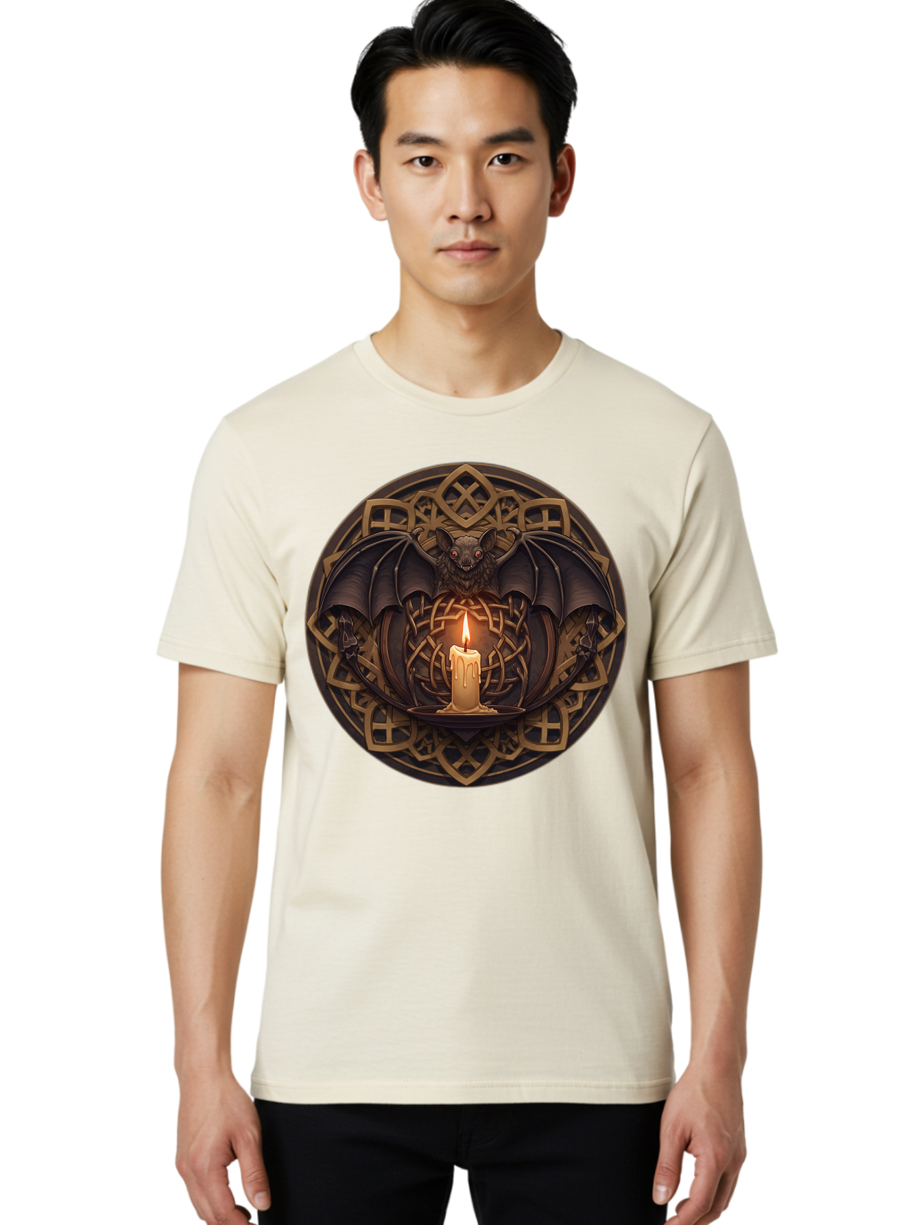 Bat-And-Candle Men'S Graphic Tee, 100% Cotton, Comfortable Casual Summer Wear, Machine Washable, Vintage Camera, Old Camera, Antique Camera, Black Camera, Classic Photography, Photography Equipment, Nostalgic Device, Film Camera, Camera Art Bal759 24