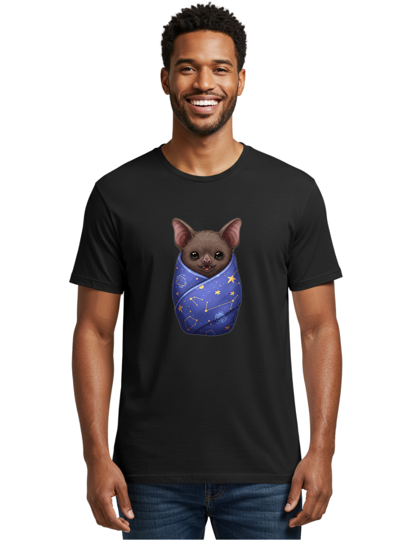 Bat-Constellation-Baby-Blanket Men'S Graphic Tee, 100% Cotton, Comfortable Casual Summer Wear, Machine Washable, Vintage Camera, Old Camera, Antique Camera, Black Camera, Classic Photography, Photography Equipment, Nostalgic Device, Bal760 21