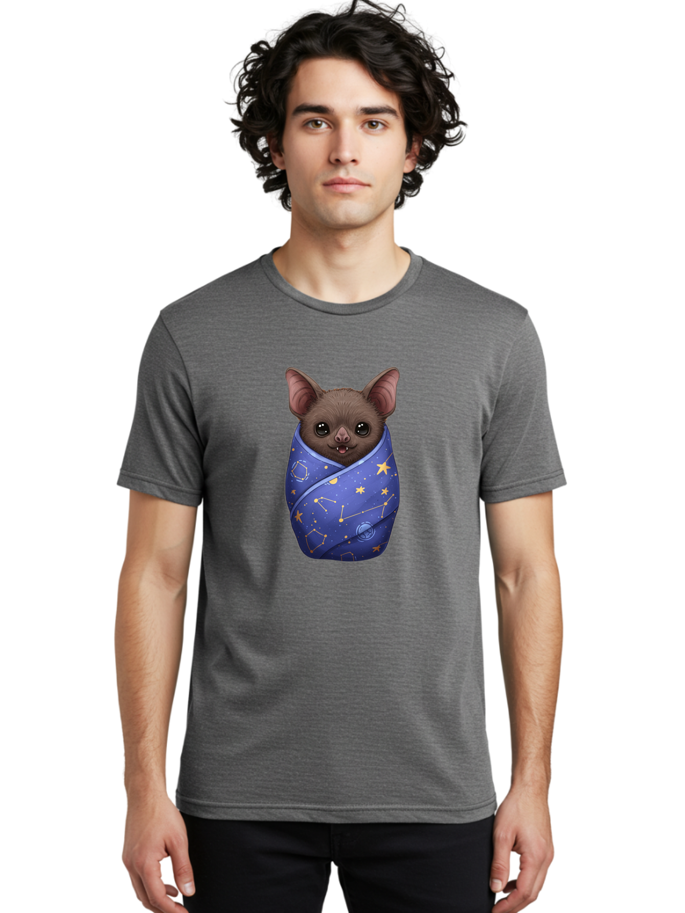 Bat-Constellation-Baby-Blanket Men'S Graphic Tee, 100% Cotton, Comfortable Casual Summer Wear, Machine Washable, Vintage Camera, Old Camera, Antique Camera, Black Camera, Classic Photography, Photography Equipment, Nostalgic Device, Bal760 25