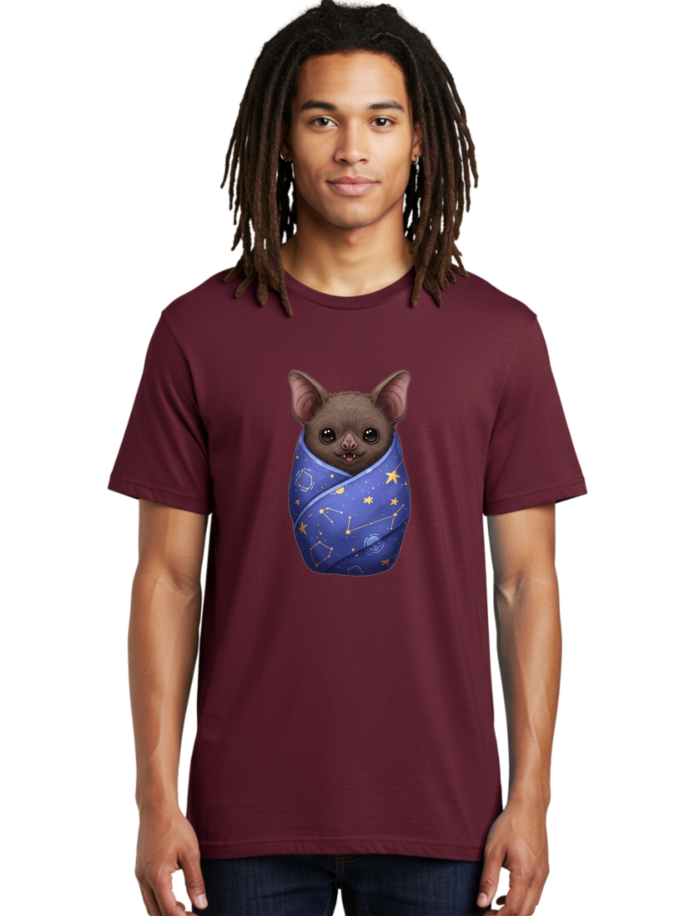 Bat-Constellation-Baby-Blanket Men'S Graphic Tee, 100% Cotton, Comfortable Casual Summer Wear, Machine Washable, Vintage Camera, Old Camera, Antique Camera, Black Camera, Classic Photography, Photography Equipment, Nostalgic Device, Bal760 30