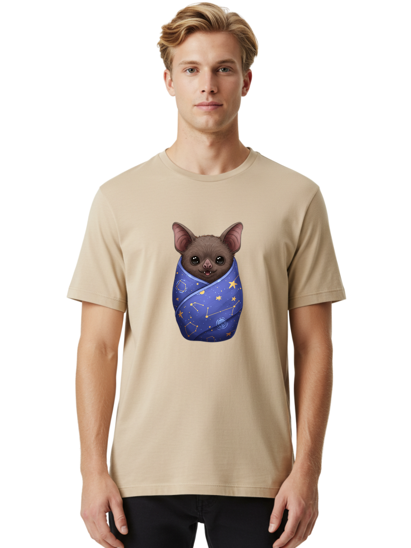 Bat-Constellation-Baby-Blanket Men'S Graphic Tee, 100% Cotton, Comfortable Casual Summer Wear, Machine Washable, Vintage Camera, Old Camera, Antique Camera, Black Camera, Classic Photography, Photography Equipment, Nostalgic Device, Bal760 22