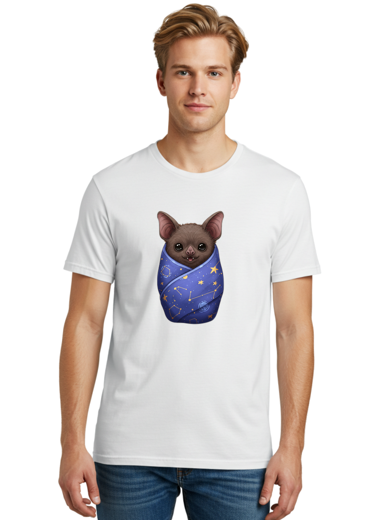 Bat-Constellation-Baby-Blanket Men'S Graphic Tee, 100% Cotton, Comfortable Casual Summer Wear, Machine Washable, Vintage Camera, Old Camera, Antique Camera, Black Camera, Classic Photography, Photography Equipment, Nostalgic Device, Bal760 28