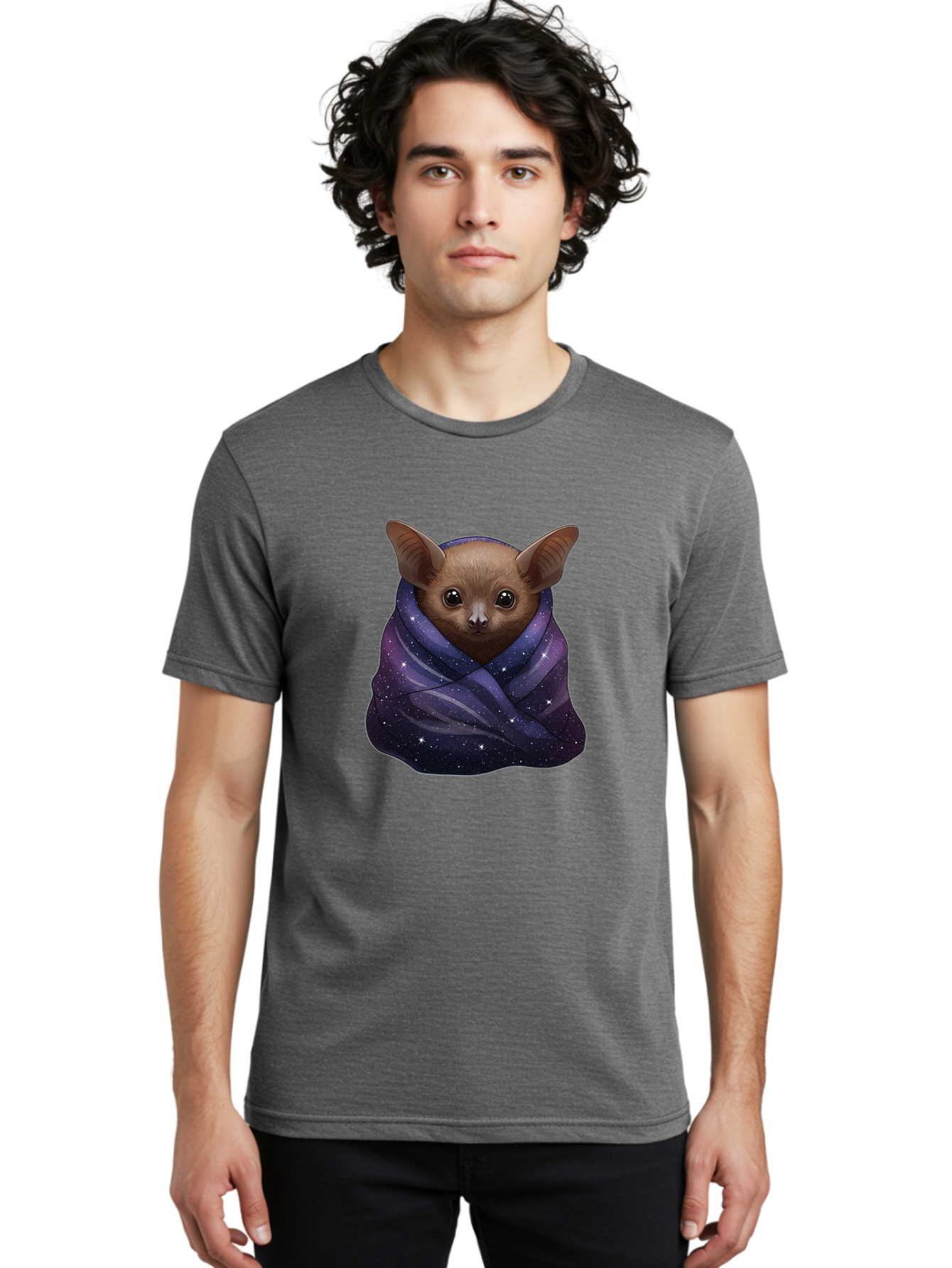 Bat-In-A-Starry-Blanket Men'S Graphic Tee, 100% Cotton, Comfortable Casual Summer Wear, Machine Washable, Vintage Camera, Old Camera, Antique Camera, Black Camera, Classic Photography, Photography Equipment, Nostalgic Device, Film Camera, Bal762 29