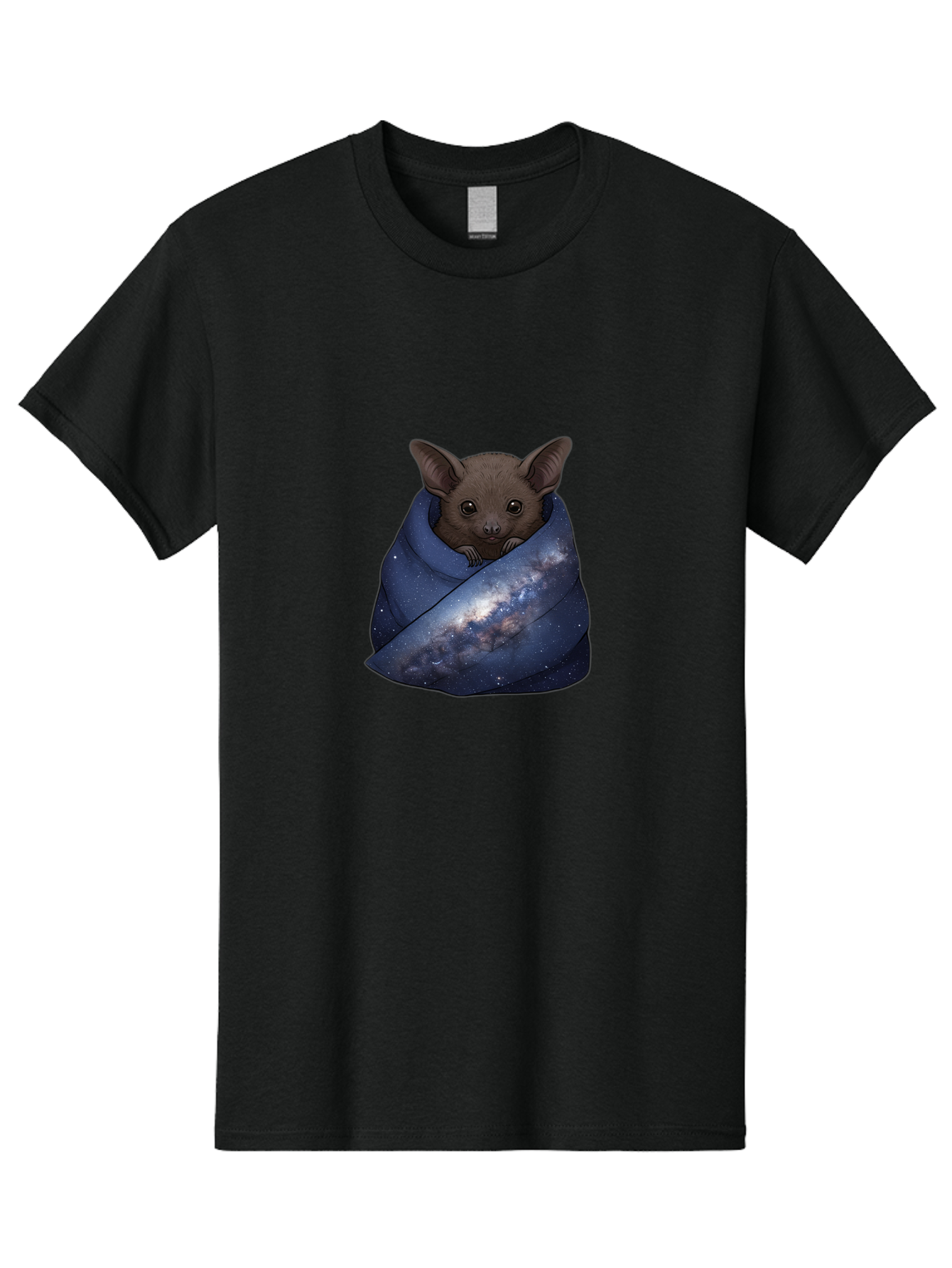 Bat-In-Galaxy-Blanket Men'S Graphic Tee, 100% Cotton, Comfortable Casual Summer Wear, Machine Washable, Vintage Camera, Old Camera, Antique Camera, Black Camera, Classic Photography, Photography Equipment, Nostalgic Device, Film Camera, Bal763 9