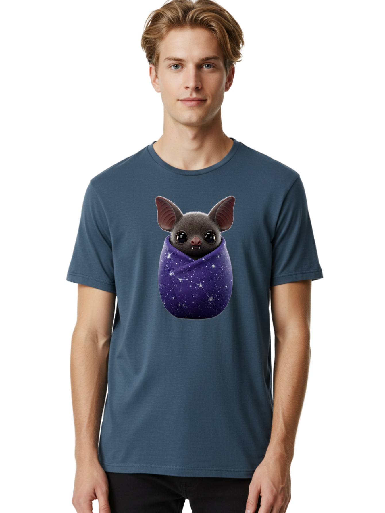 Bat-In-Purple-Cocoon Men'S Graphic Tee, 100% Cotton, Comfortable Casual Summer Wear, Machine Washable, Vintage Camera, Old Camera, Antique Camera, Black Camera, Classic Photography, Photography Equipment, Nostalgic Device, Film Camera, Bal764 18