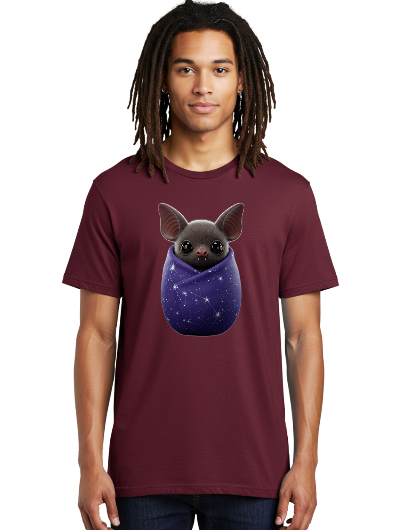 Bat-In-Purple-Cocoon Men'S Graphic Tee, 100% Cotton, Comfortable Casual Summer Wear, Machine Washable, Vintage Camera, Old Camera, Antique Camera, Black Camera, Classic Photography, Photography Equipment, Nostalgic Device, Film Camera, Bal764 26