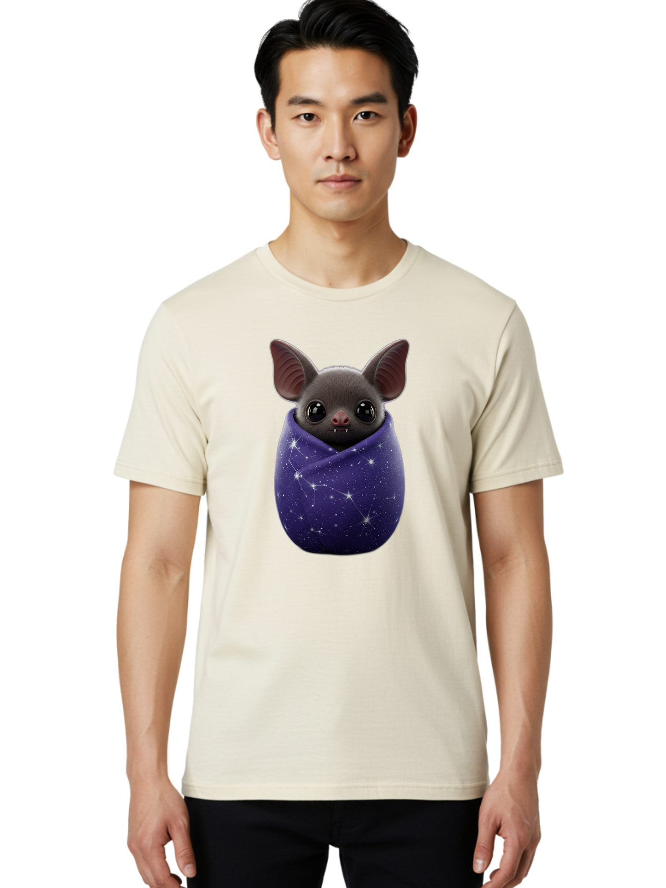 Bat-In-Purple-Cocoon Men'S Graphic Tee, 100% Cotton, Comfortable Casual Summer Wear, Machine Washable, Vintage Camera, Old Camera, Antique Camera, Black Camera, Classic Photography, Photography Equipment, Nostalgic Device, Film Camera, Bal764 30