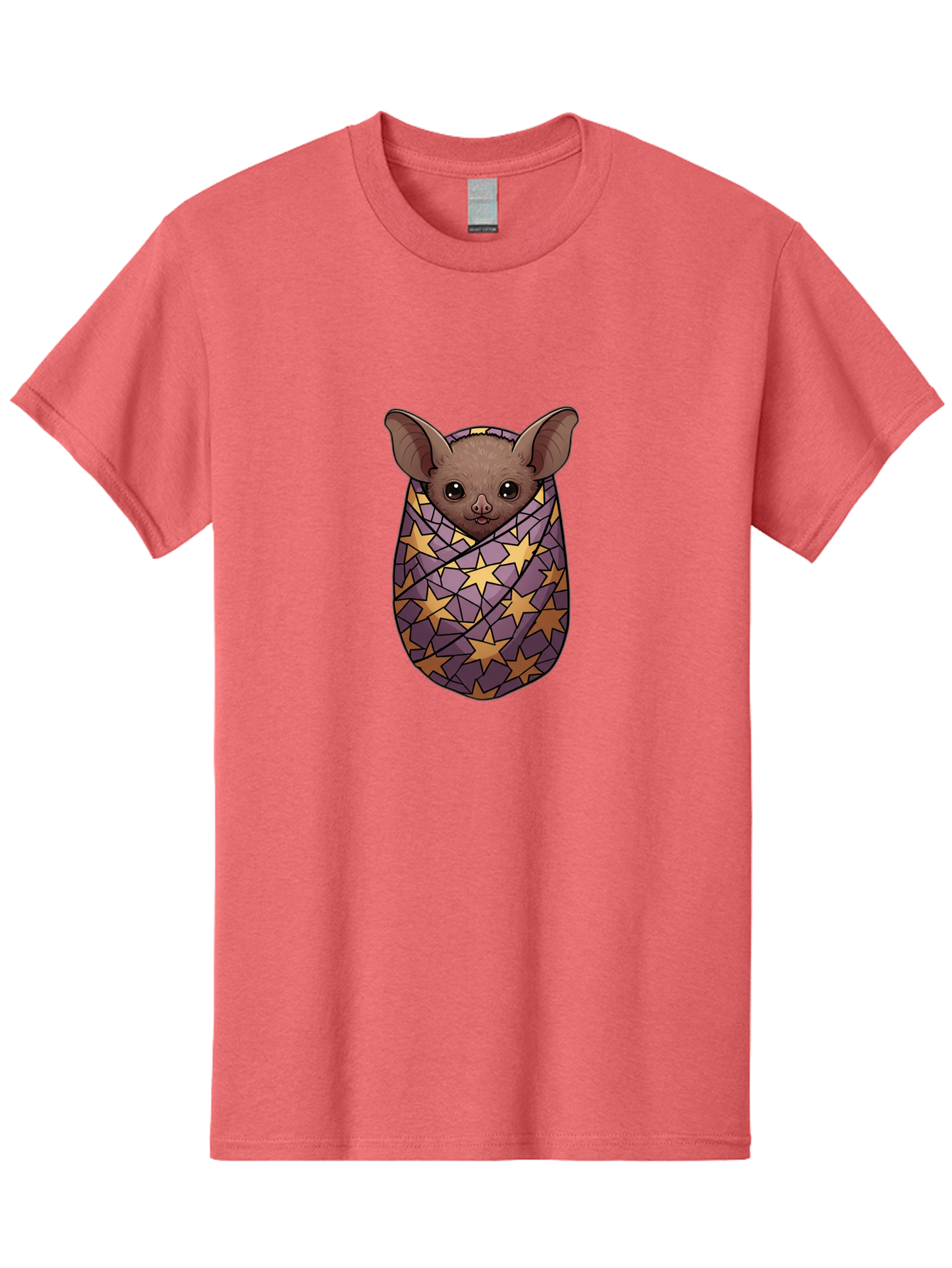 Bat-In-Stars-Blanket-1 Men'S Graphic Tee, 100% Cotton, Comfortable Casual Summer Wear, Machine Washable, Vintage Camera, Old Camera, Antique Camera, Black Camera, Classic Photography, Photography Equipment, Nostalgic Device, Film Camera, Bal766 13