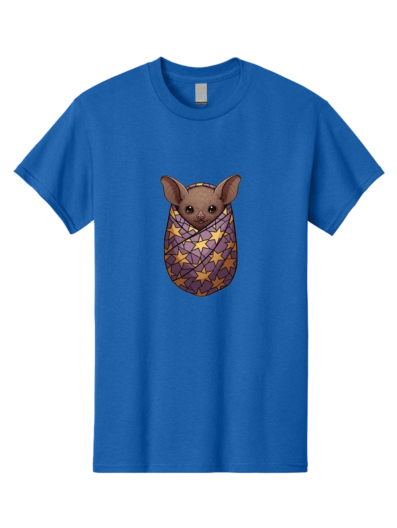 Bat-In-Stars-Blanket-1 Men'S Graphic Tee, 100% Cotton, Comfortable Casual Summer Wear, Machine Washable, Vintage Camera, Old Camera, Antique Camera, Black Camera, Classic Photography, Photography Equipment, Nostalgic Device, Film Camera, Bal766 3