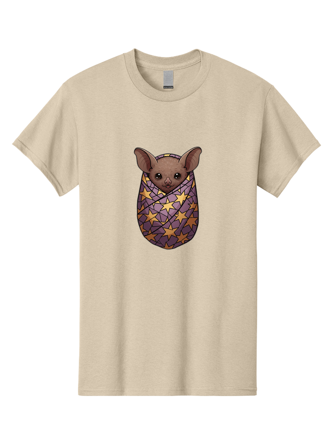 Bat-In-Stars-Blanket-1 Men'S Graphic Tee, 100% Cotton, Comfortable Casual Summer Wear, Machine Washable, Vintage Camera, Old Camera, Antique Camera, Black Camera, Classic Photography, Photography Equipment, Nostalgic Device, Film Camera, Bal766 9