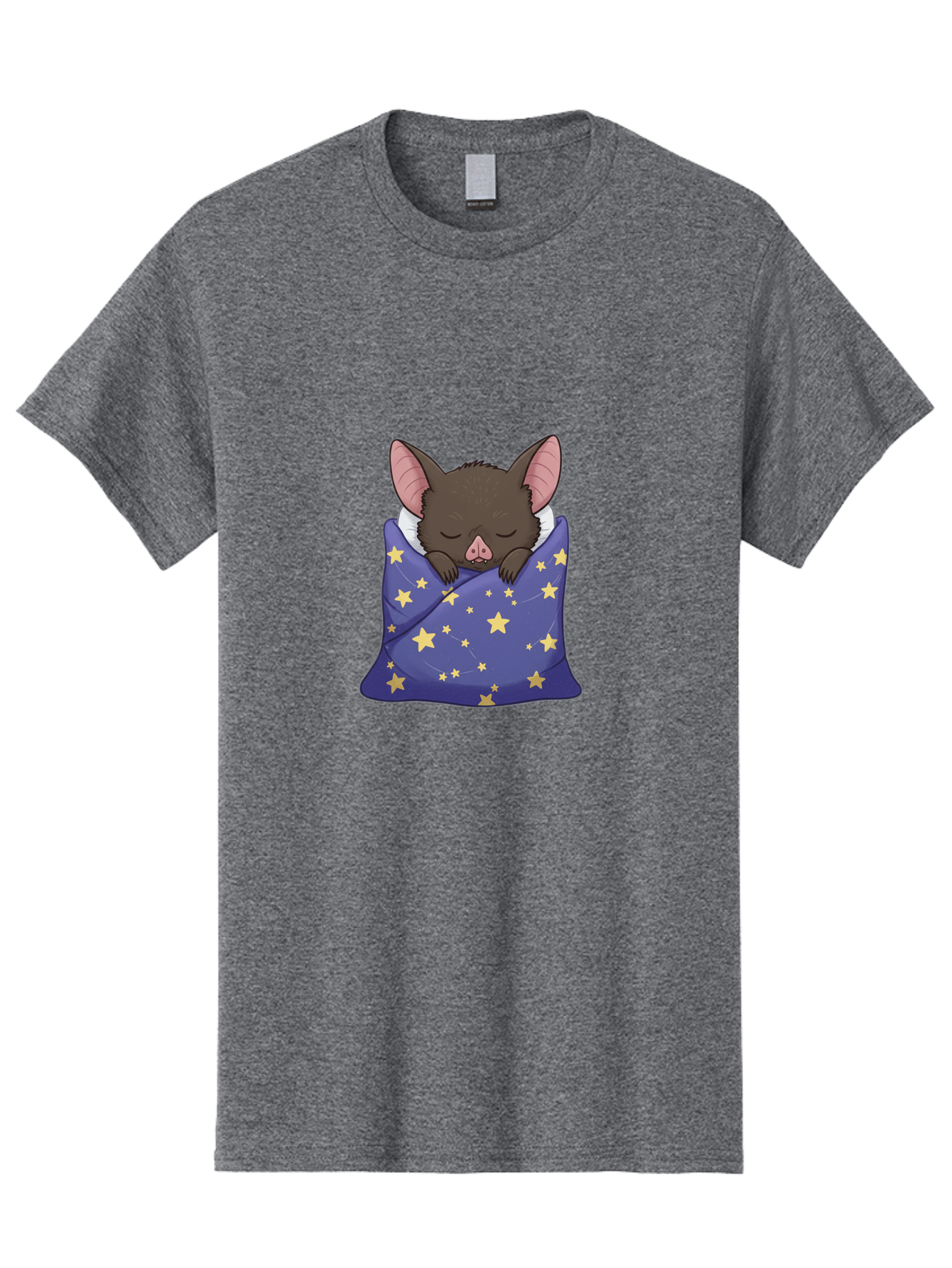 Bat-In-Stars-Blanket Men'S Graphic Tee, 100% Cotton, Comfortable Casual Summer Wear, Machine Washable, Vintage Camera, Old Camera, Antique Camera, Black Camera, Classic Photography, Photography Equipment, Nostalgic Device, Film Camera, Bal767 4