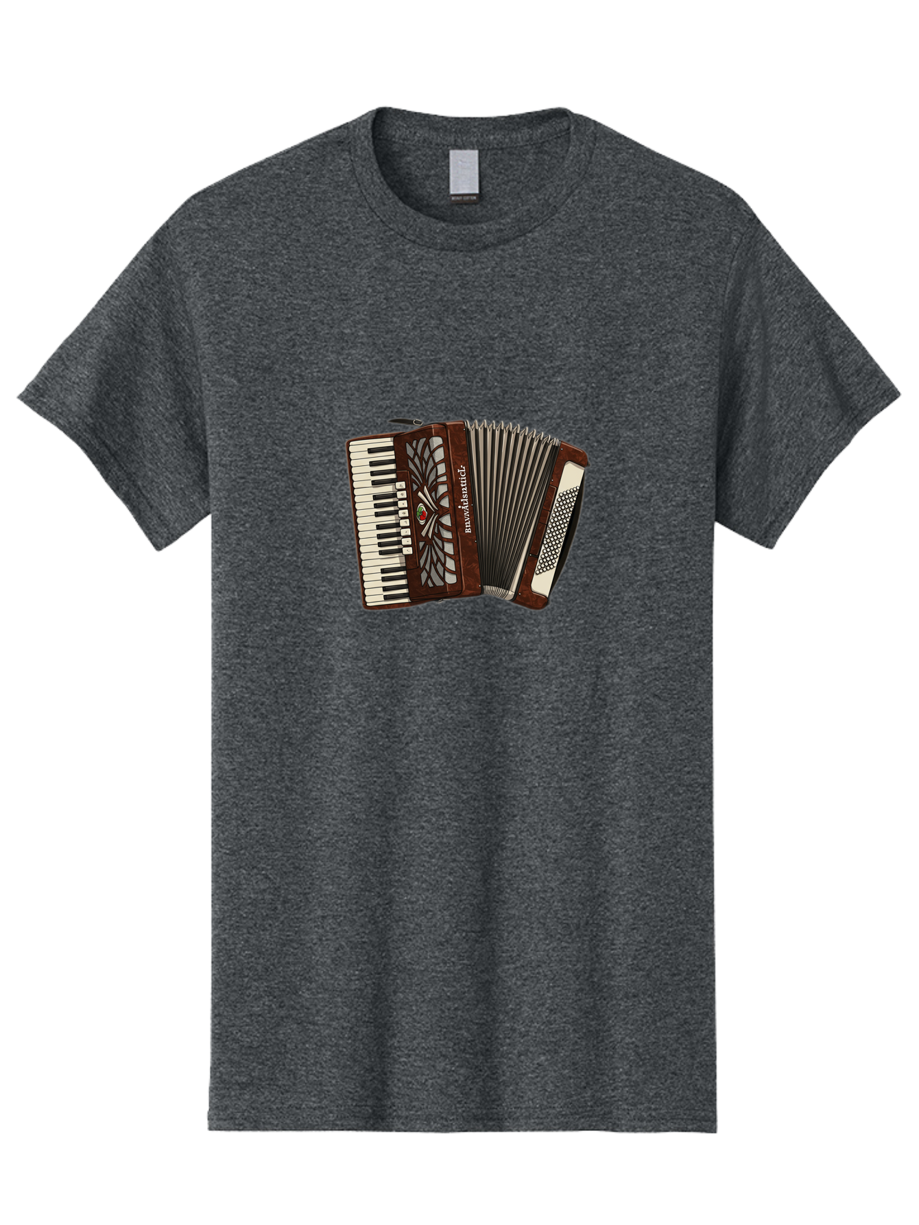 Bavaria-Accordian Men'S Graphic Tee, 100% Cotton, Comfortable Casual Summer Wear, Machine Washable, Vintage Camera, Old Camera, Antique Camera, Black Camera, Classic Photography, Photography Equipment, Nostalgic Device, Film Camera, Camera Art Bal772 3